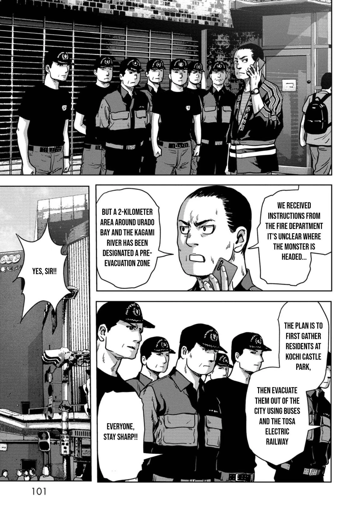 Read Kaijuu Jieitai chapter 32 image 35 on Lezhin