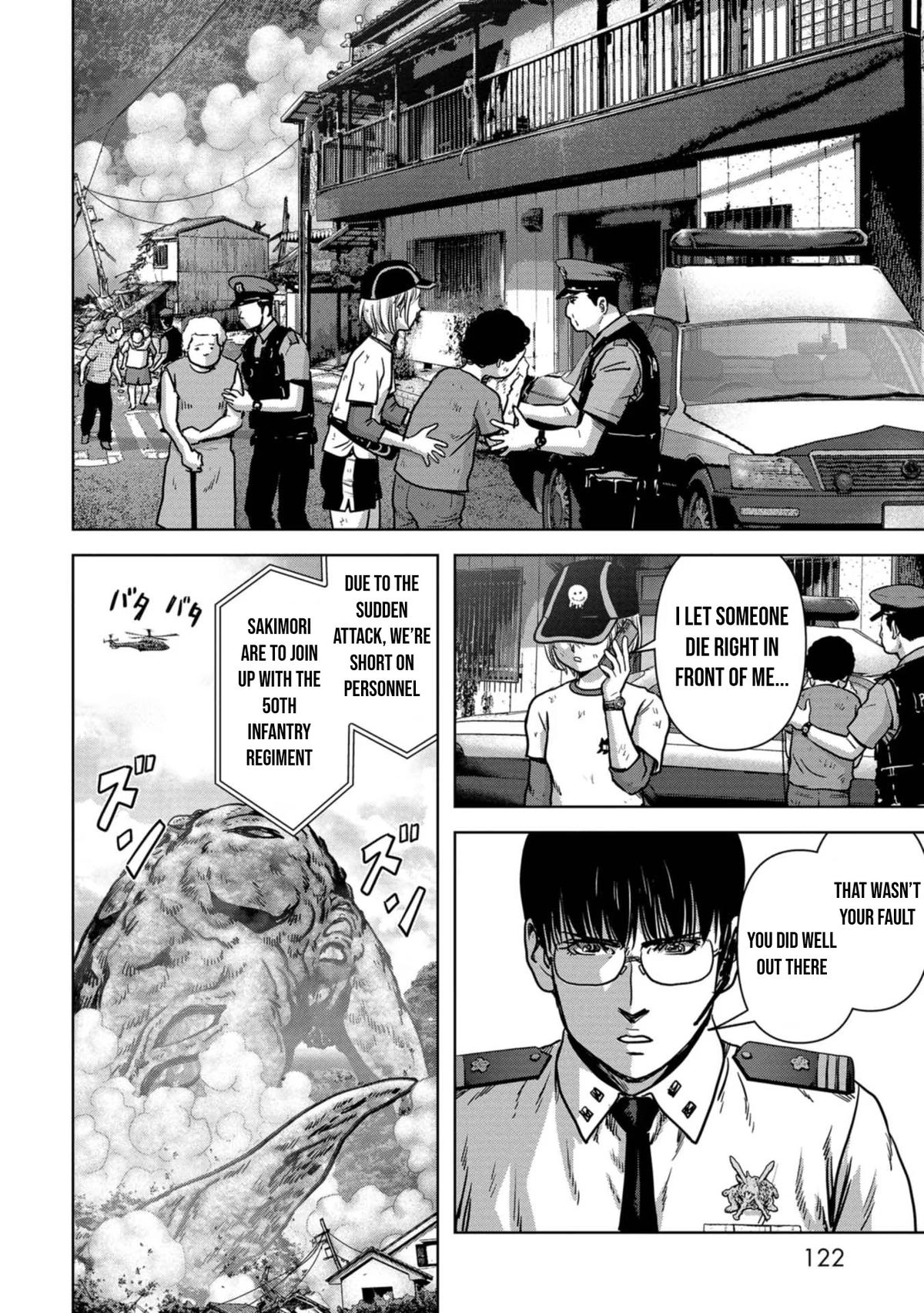 Read Kaijuu Jieitai chapter 32 image 56 on Lezhin