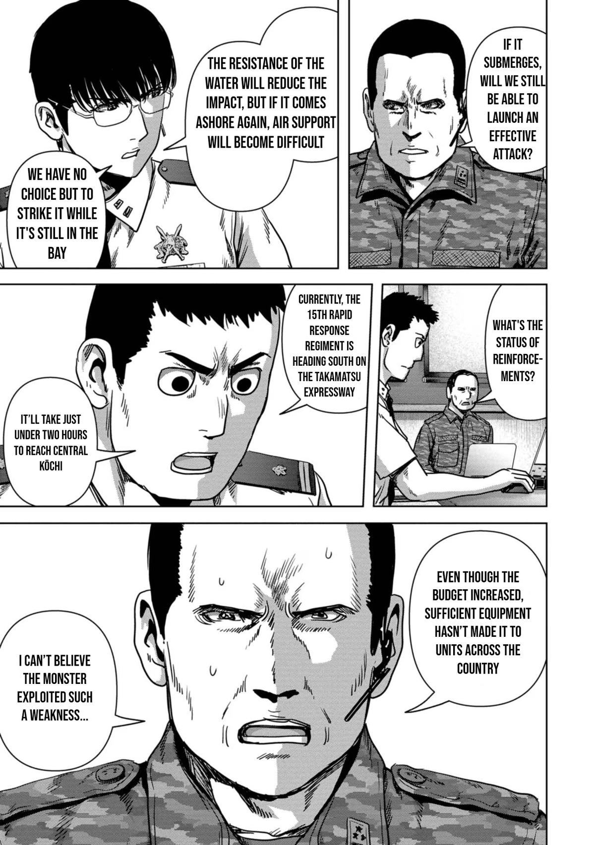 Read Kaijuu Jieitai chapter 32 image 61 on Lezhin