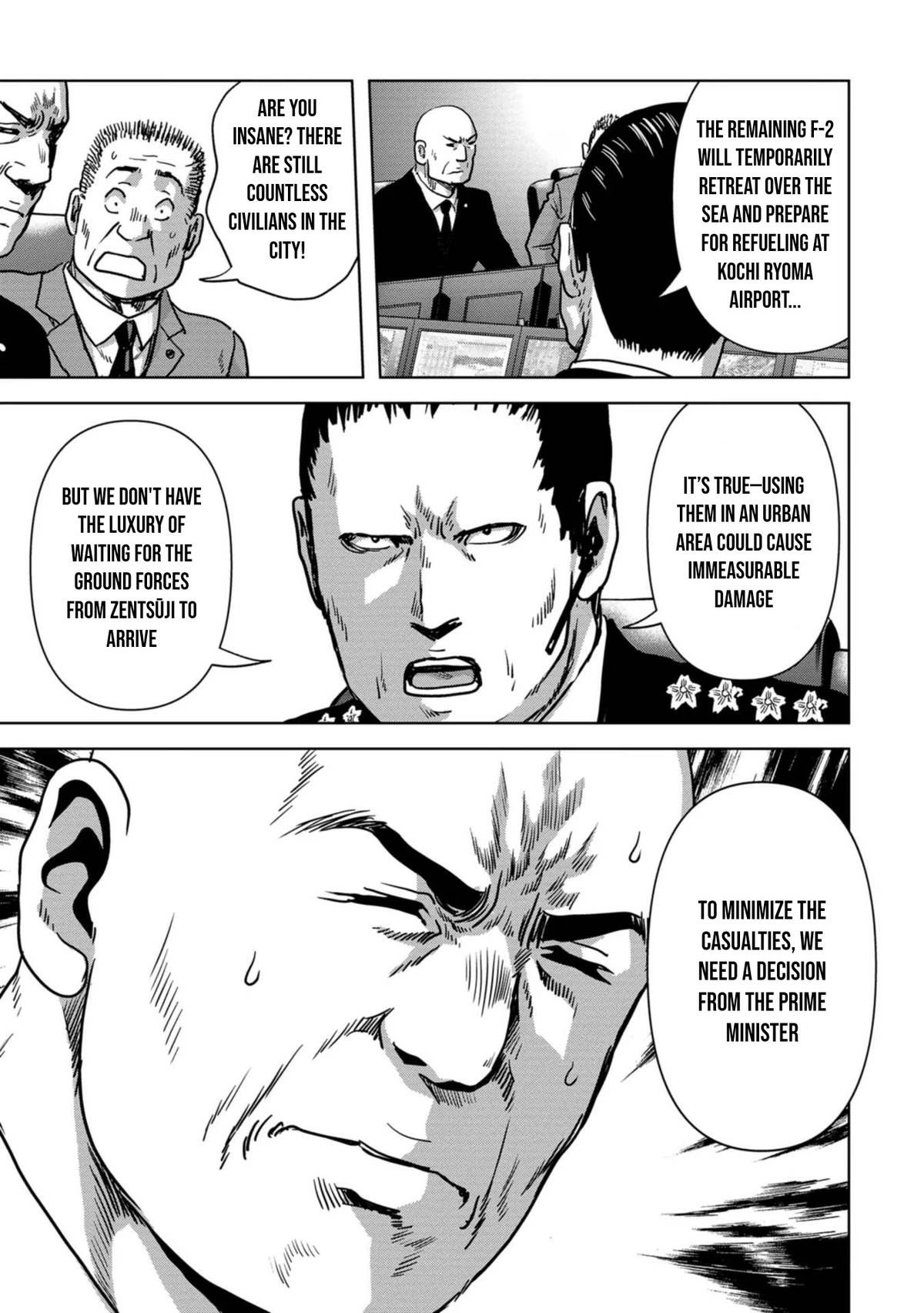 Read Kaijuu Jieitai chapter 33 image 55 on Lezhin