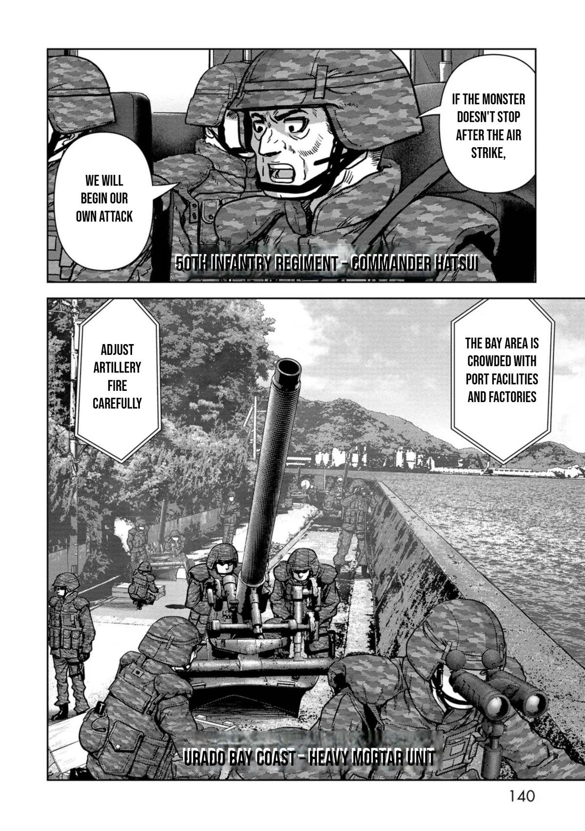 Read Kaijuu Jieitai chapter 33 image 8 on Lezhin
