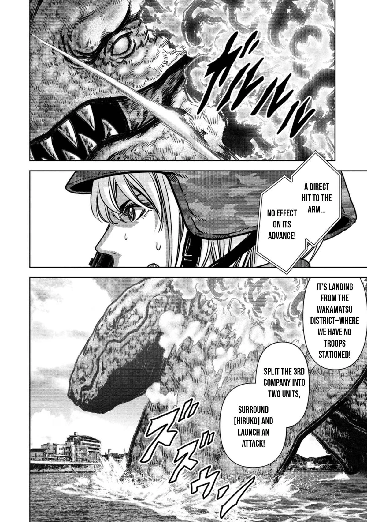 Read Kaijuu Jieitai chapter 34 image 12 on Lezhin