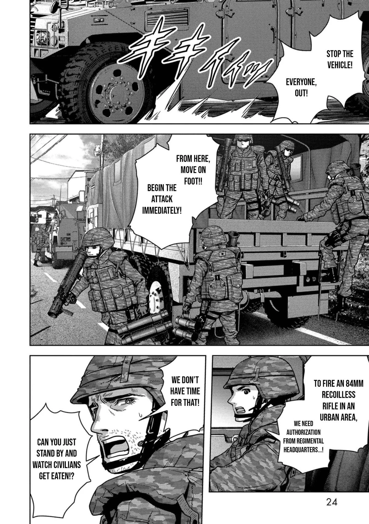 Read Kaijuu Jieitai chapter 34 image 26 on Lezhin