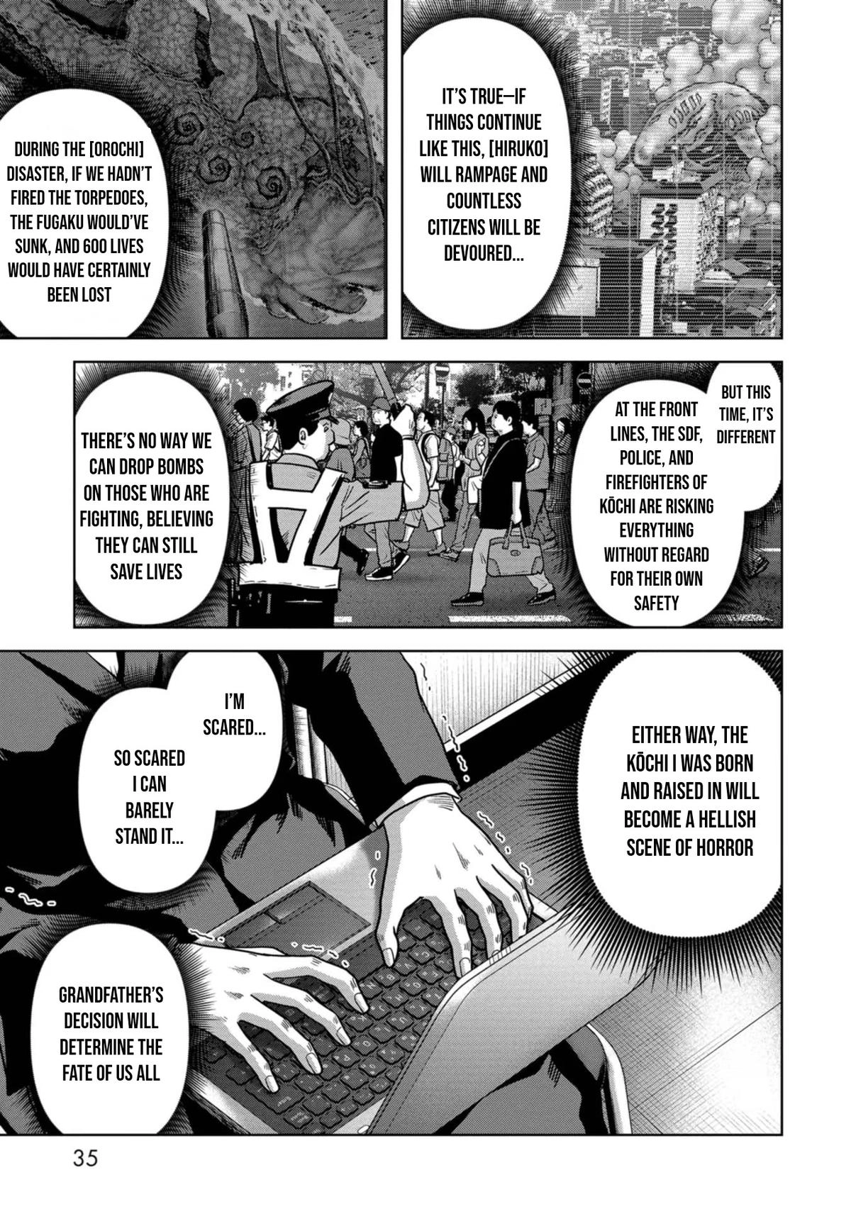 Read Kaijuu Jieitai chapter 34 image 37 on Lezhin