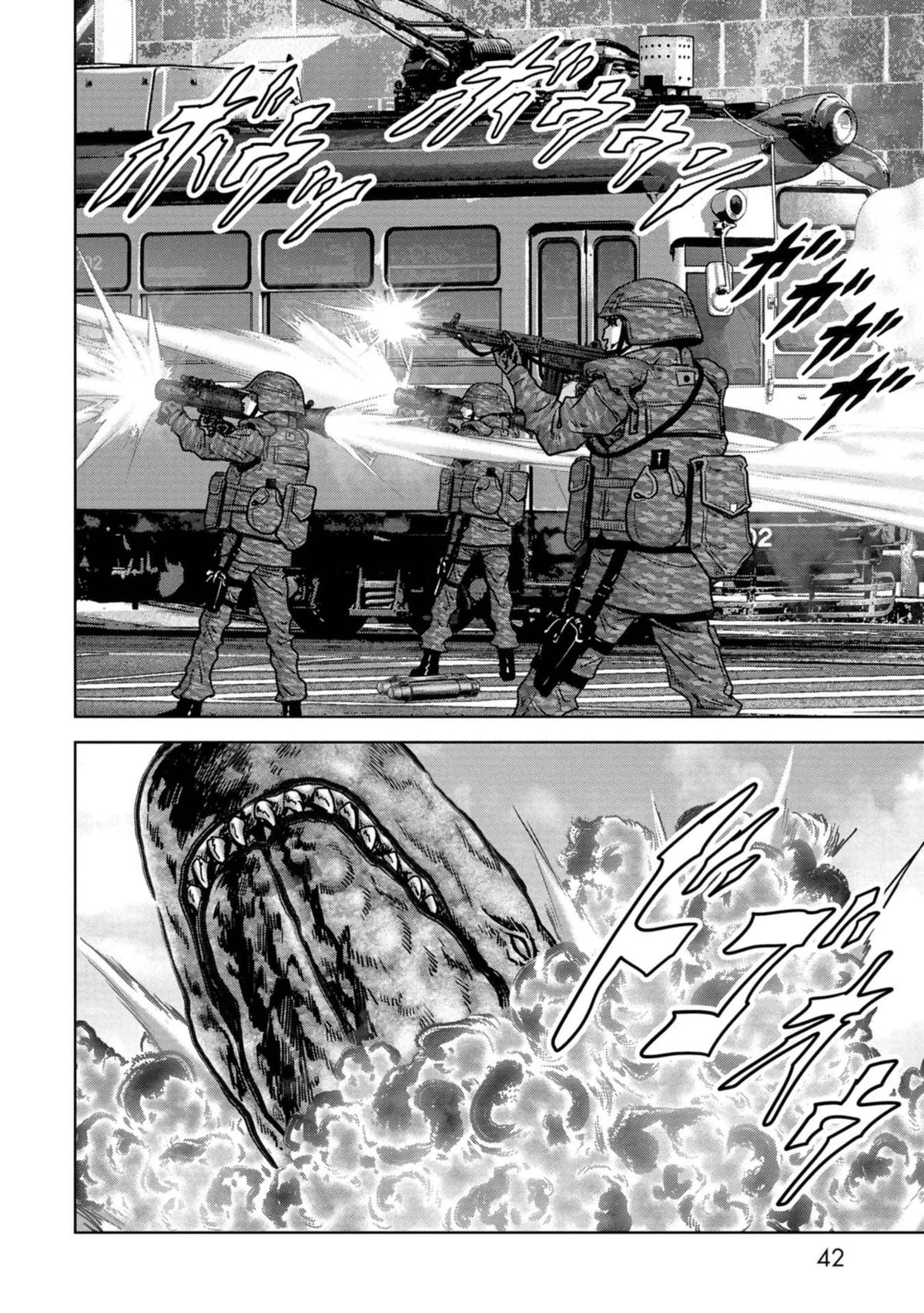 Read Kaijuu Jieitai chapter 34 image 44 on Lezhin