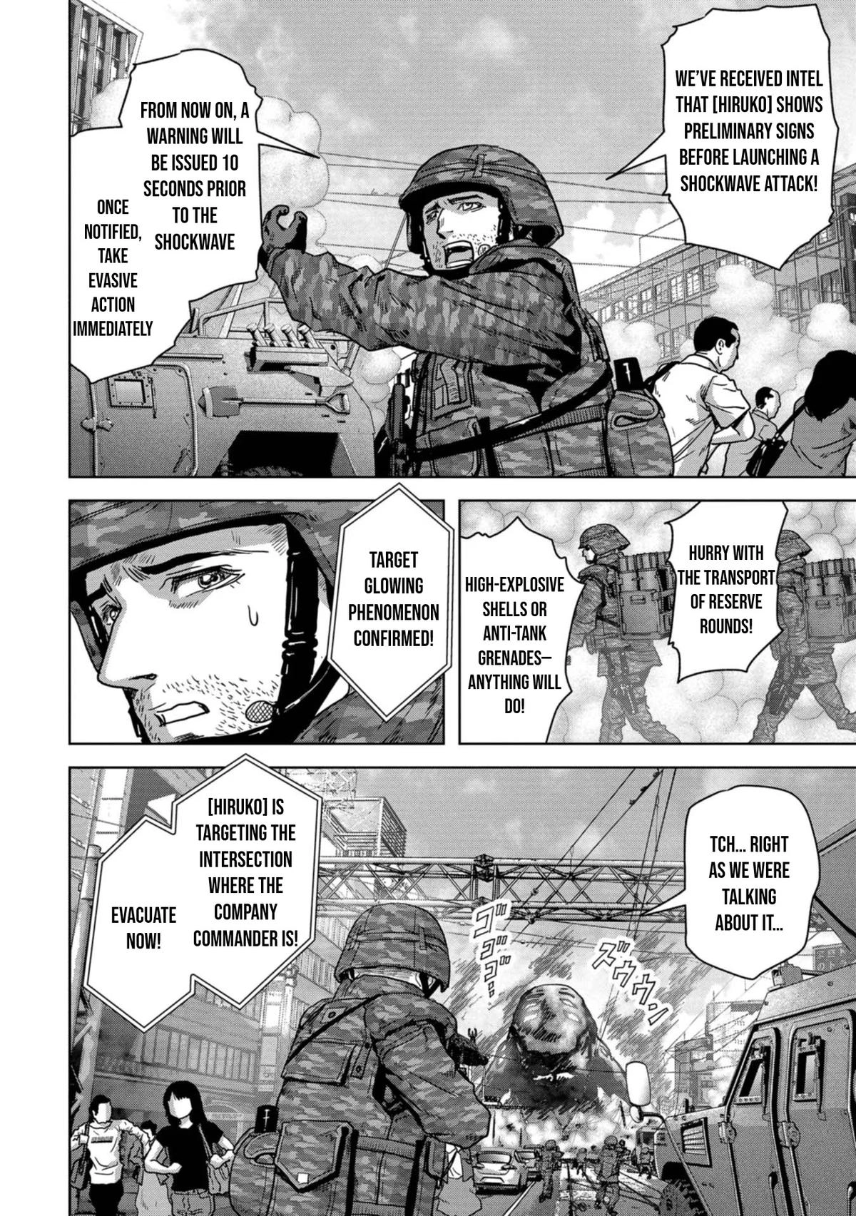Read Kaijuu Jieitai chapter 34 image 46 on Lezhin