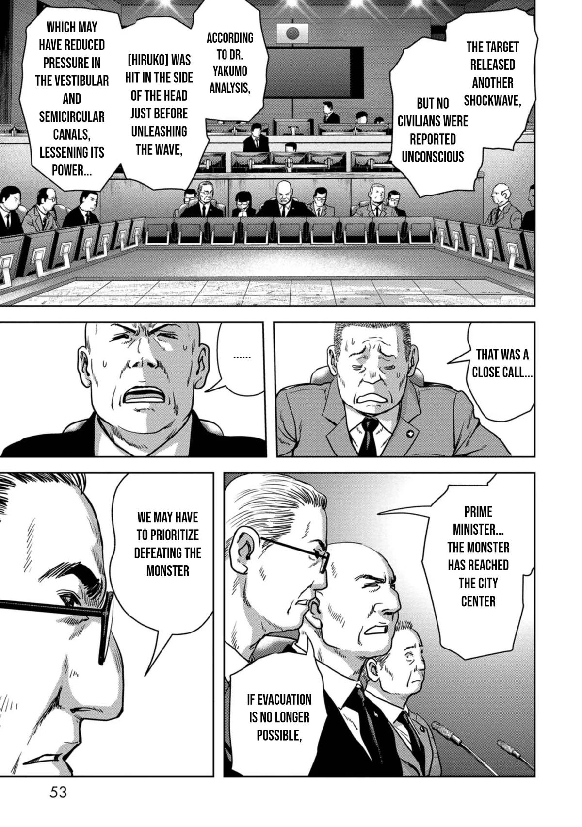 Read Kaijuu Jieitai chapter 34 image 55 on Lezhin