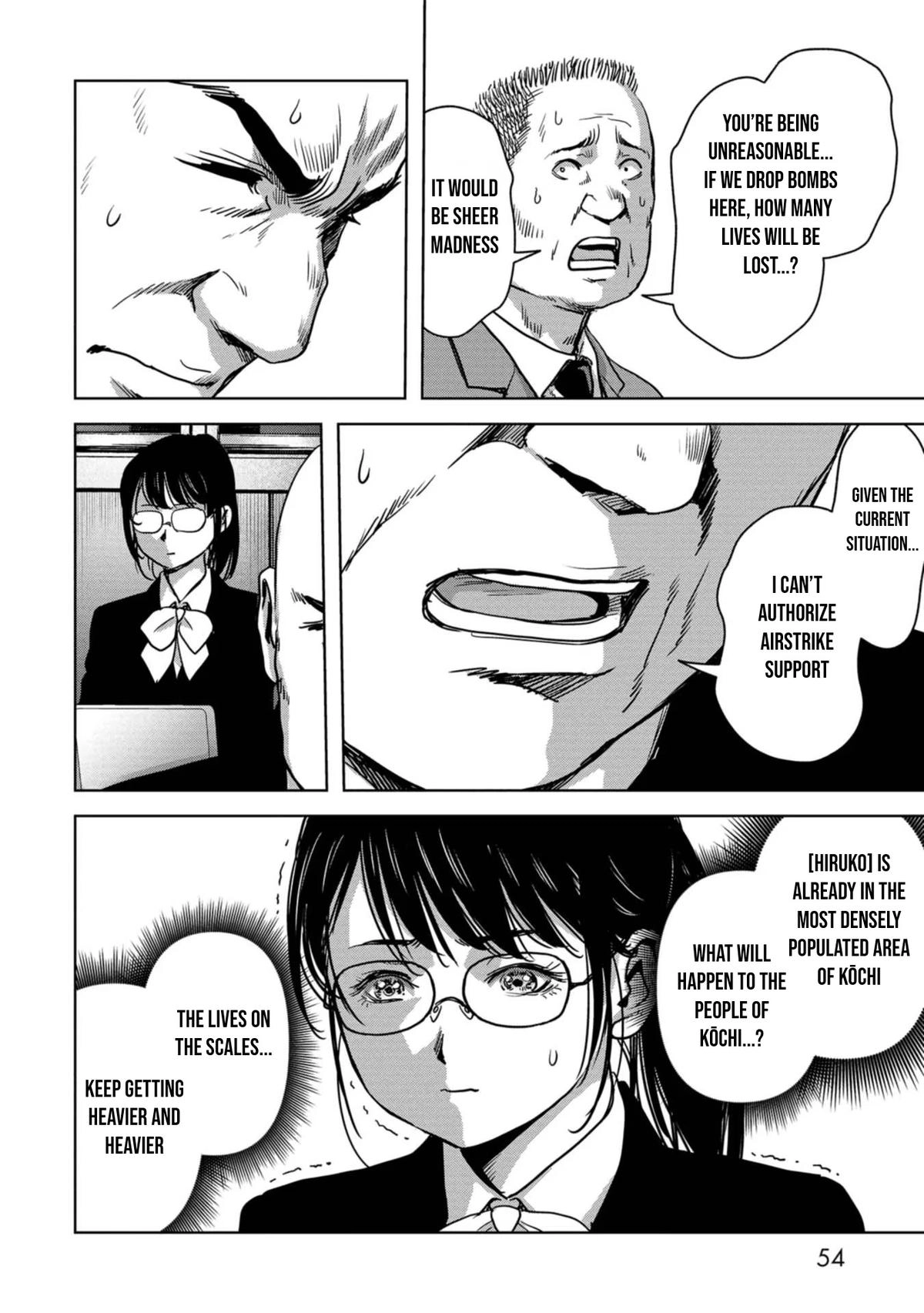 Read Kaijuu Jieitai chapter 34 image 56 on Lezhin