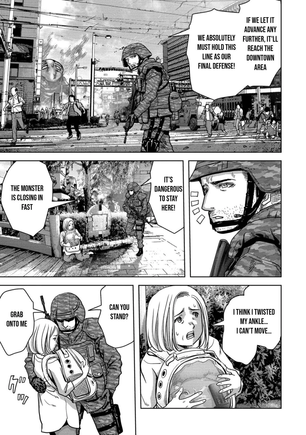 Read Kaijuu Jieitai chapter 34 image 57 on Lezhin