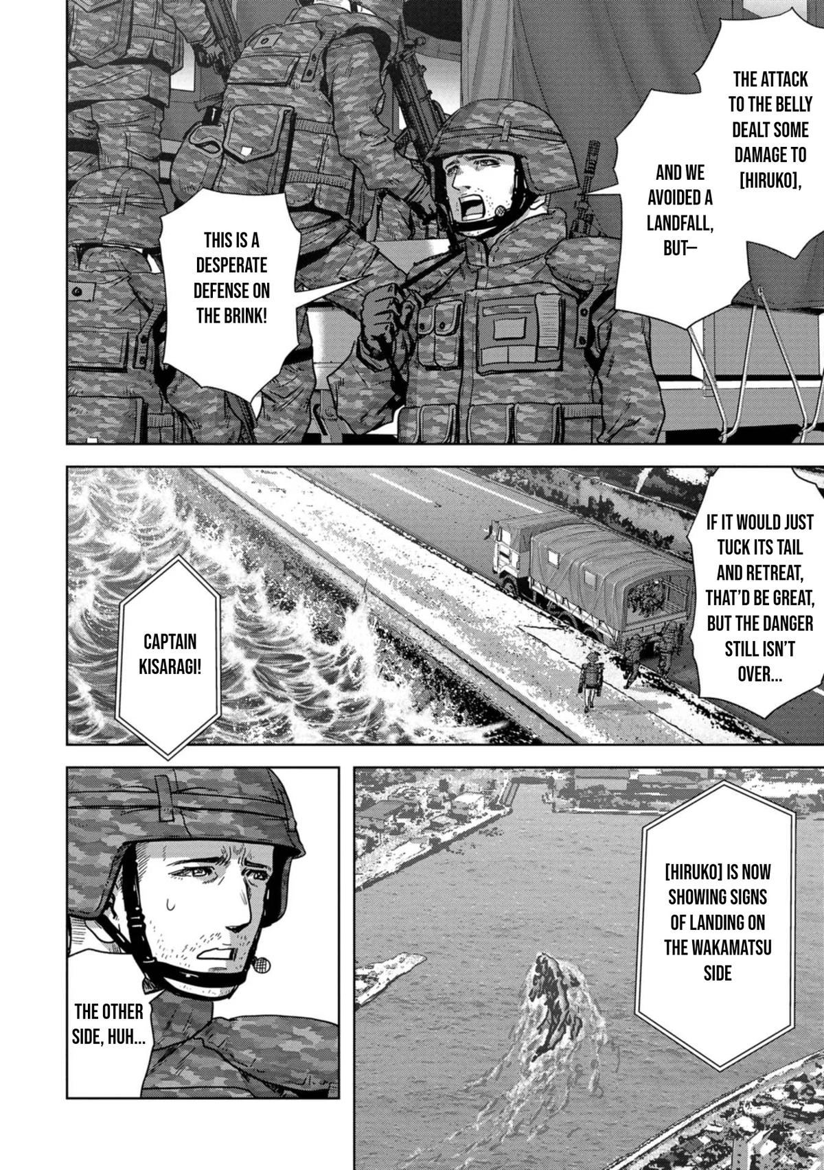 Read Kaijuu Jieitai chapter 34 image 8 on Lezhin