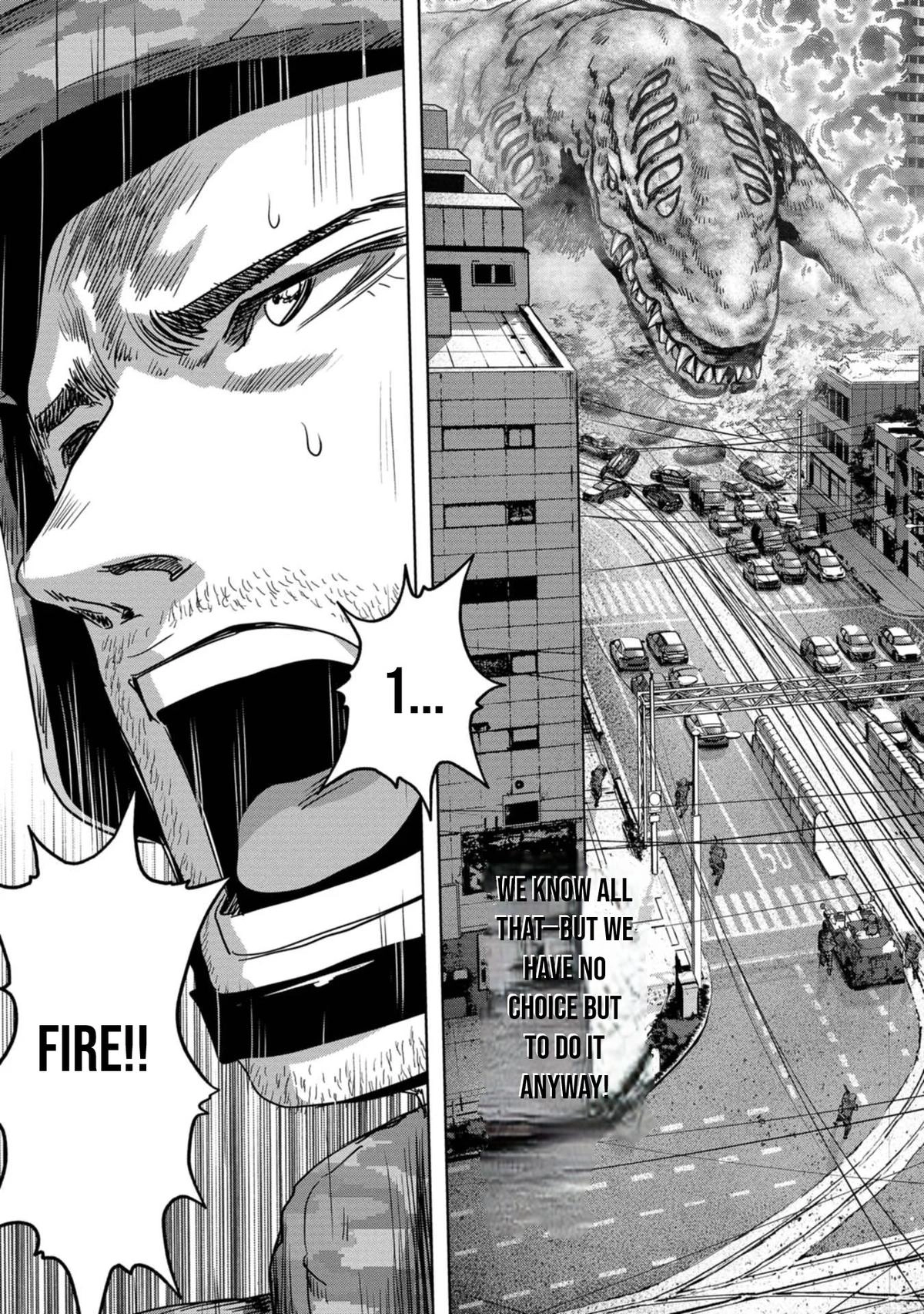 Read Kaijuu Jieitai chapter 35 image 13 on Lezhin
