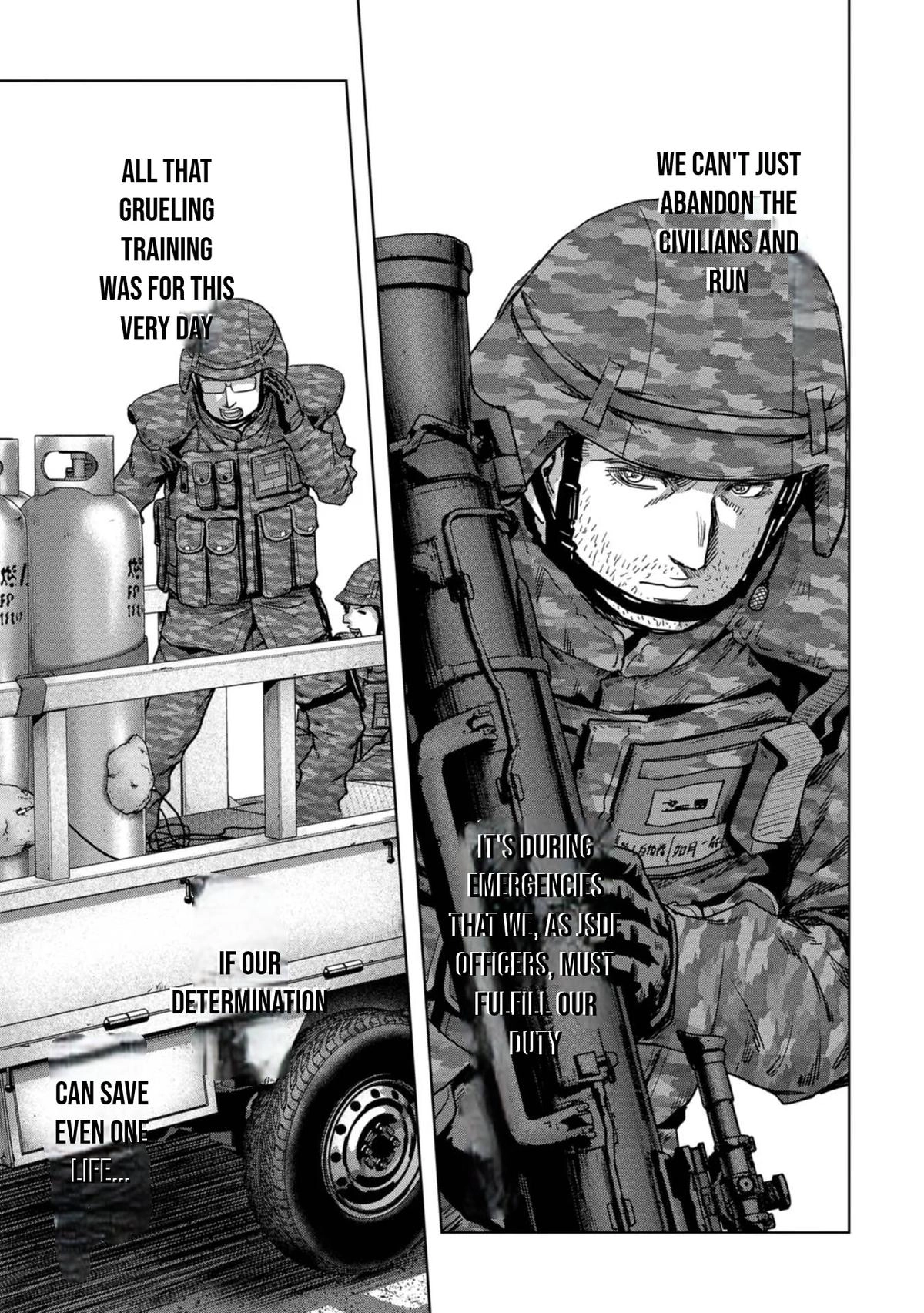 Read Kaijuu Jieitai chapter 35 image 21 on Lezhin