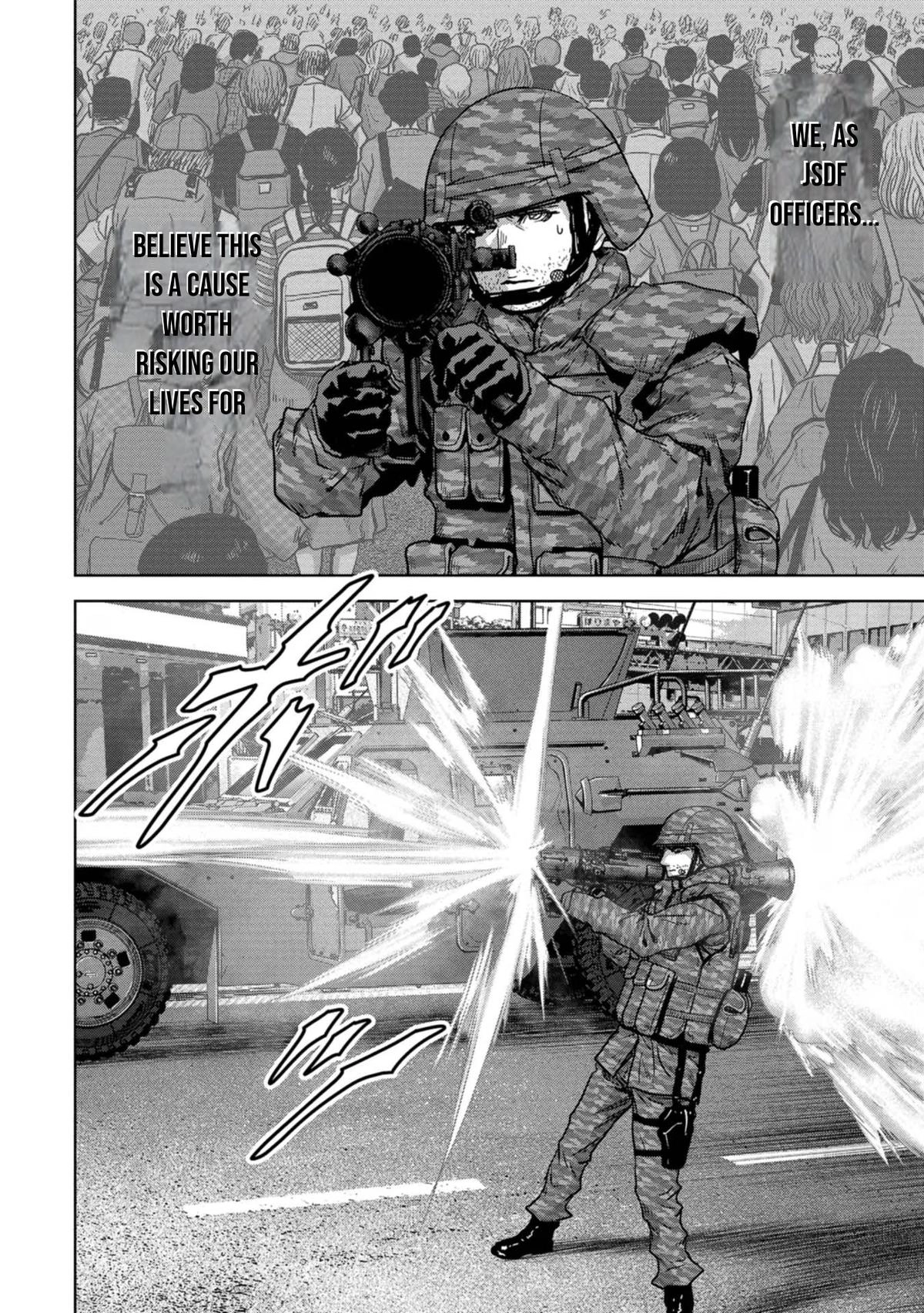 Read Kaijuu Jieitai chapter 35 image 22 on Lezhin