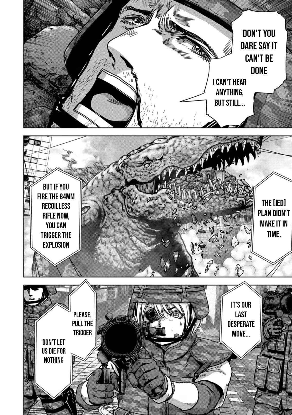 Read Kaijuu Jieitai chapter 35 image 38 on Lezhin