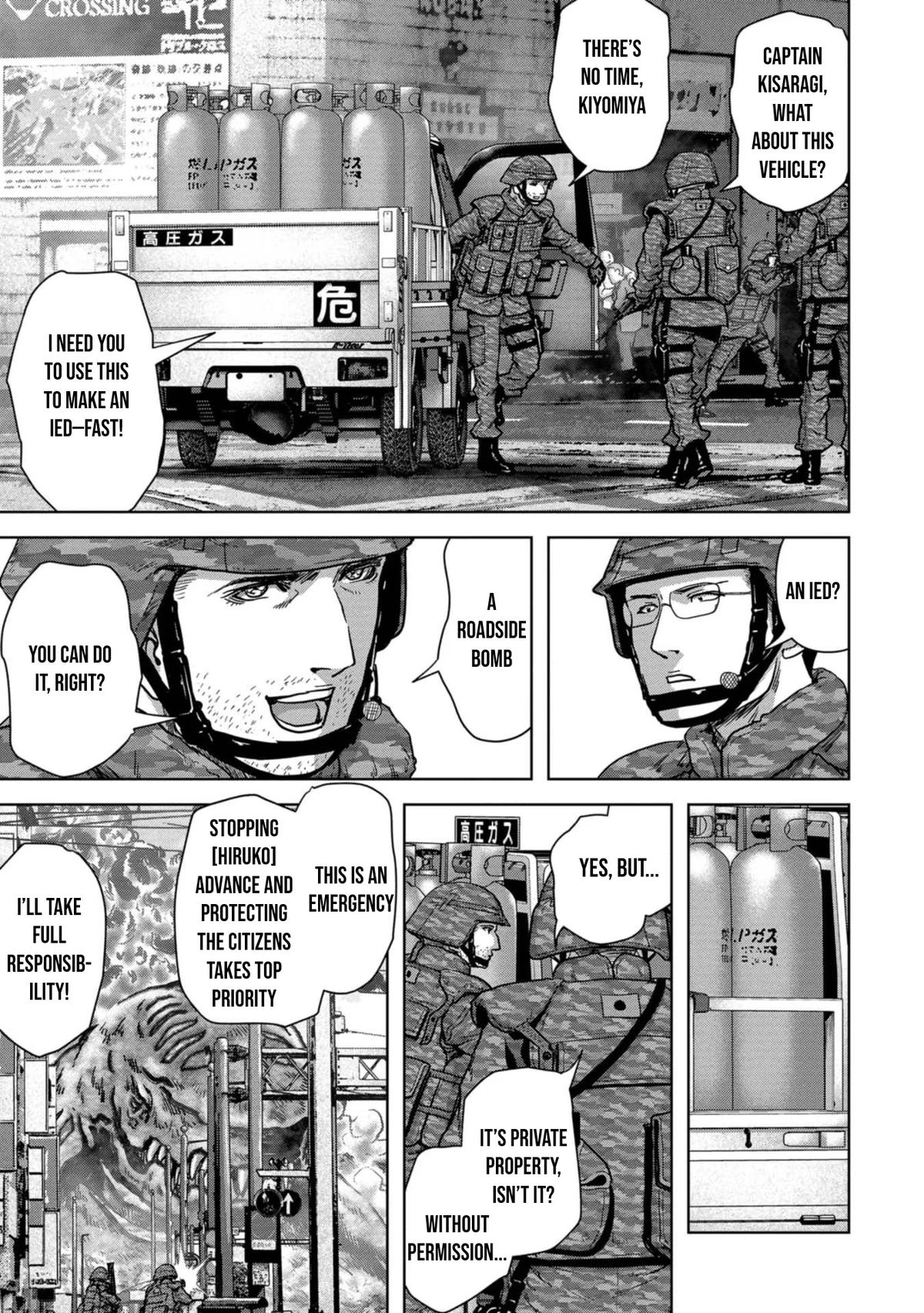Read Kaijuu Jieitai chapter 35 image 9 on Lezhin