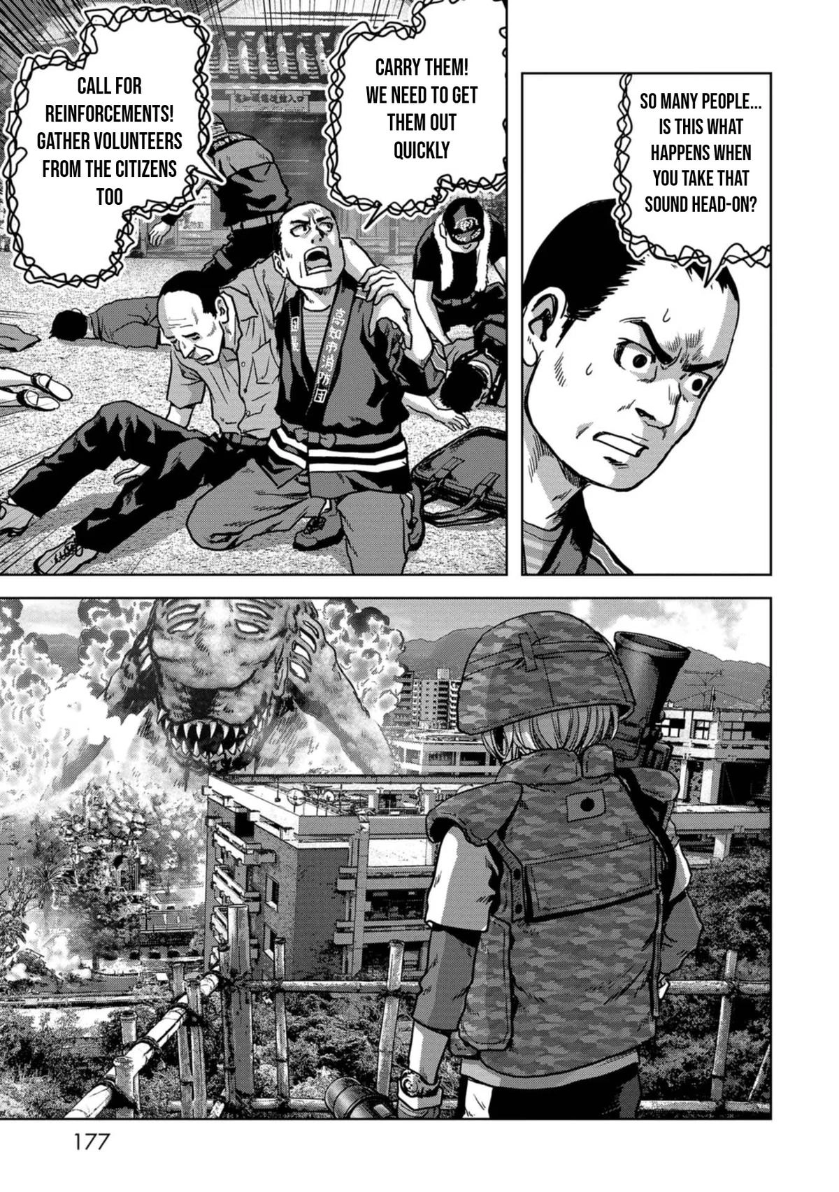 Read Kaijuu Jieitai chapter 36 image 49 on Lezhin