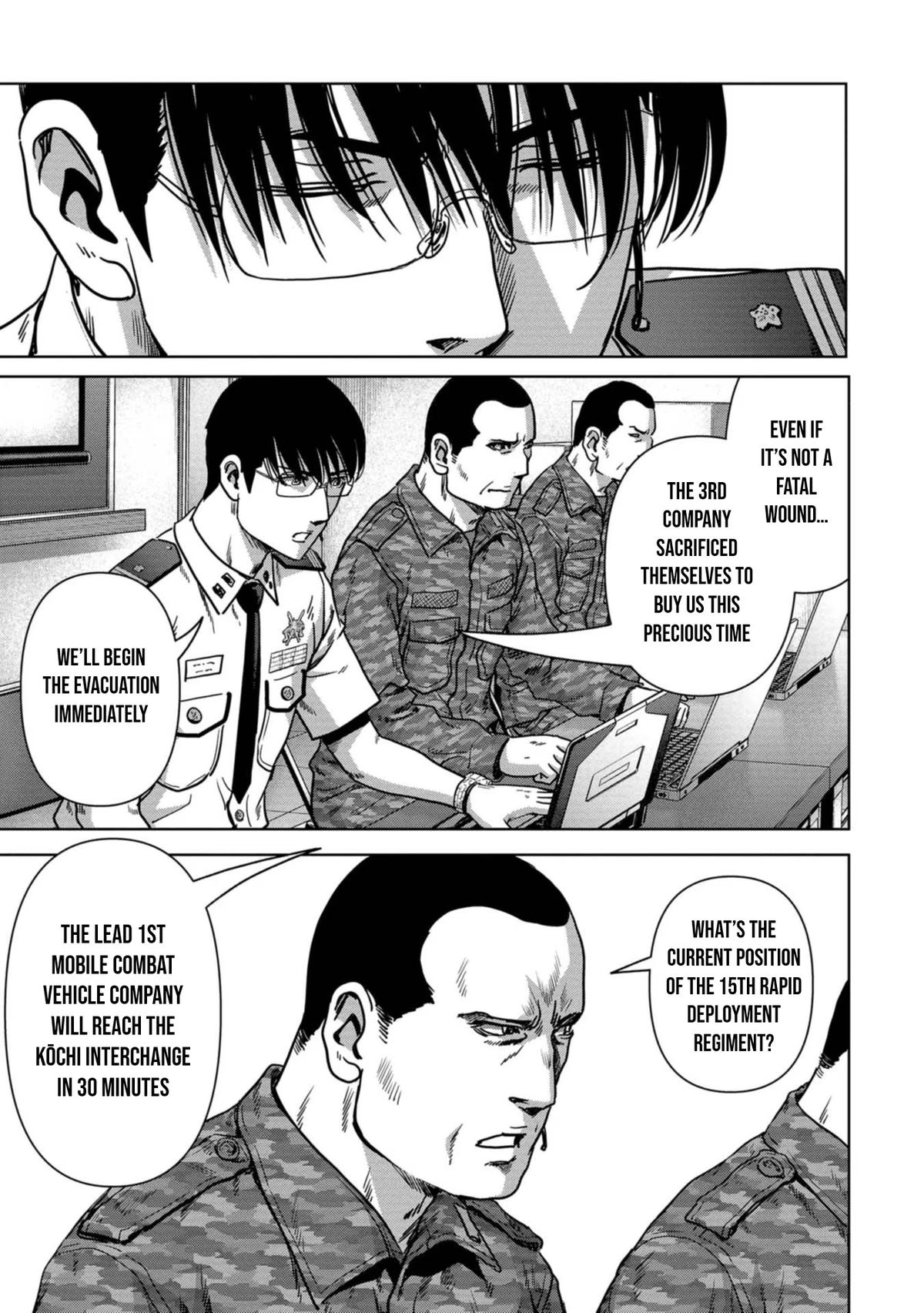 Read Kaijuu Jieitai chapter 36 image 5 on Lezhin