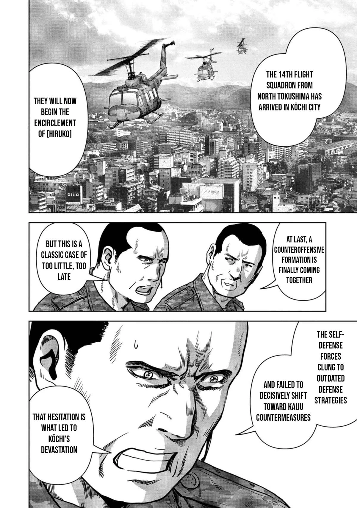 Read Kaijuu Jieitai chapter 36 image 8 on Lezhin