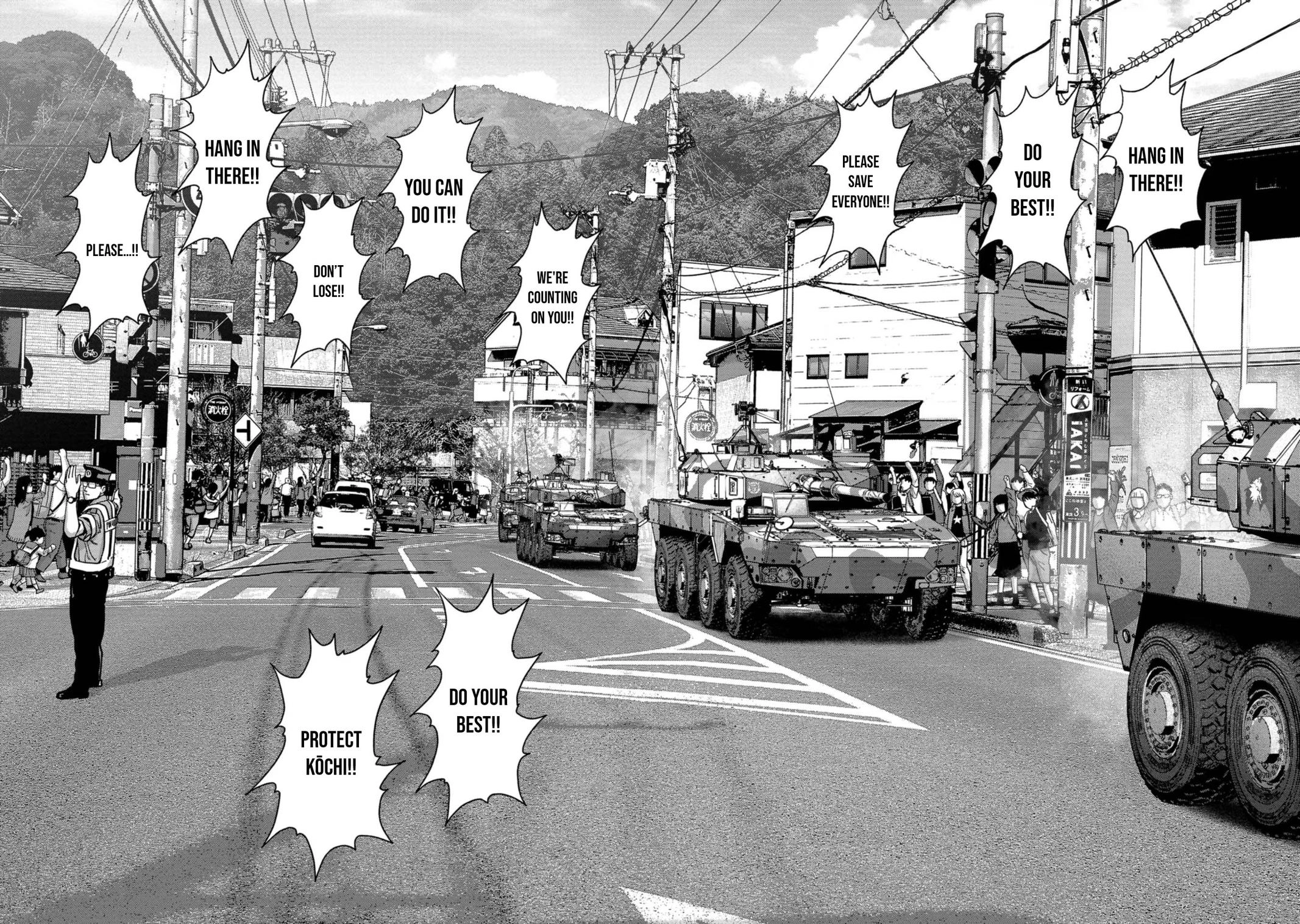 Read Kaijuu Jieitai chapter 37 image 13 on Lezhin