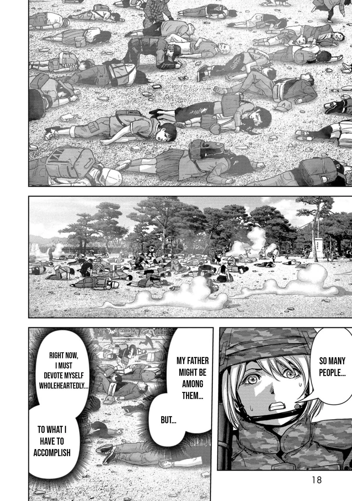 Read Kaijuu Jieitai chapter 37 image 18 on Lezhin