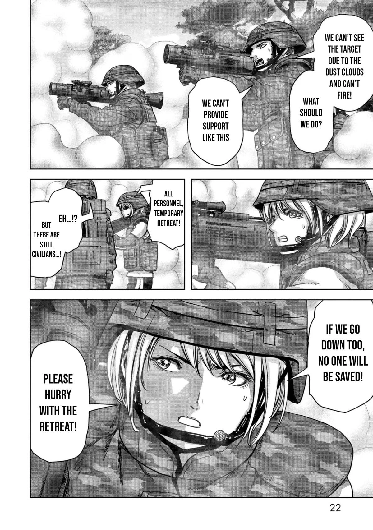 Read Kaijuu Jieitai chapter 37 image 22 on Lezhin