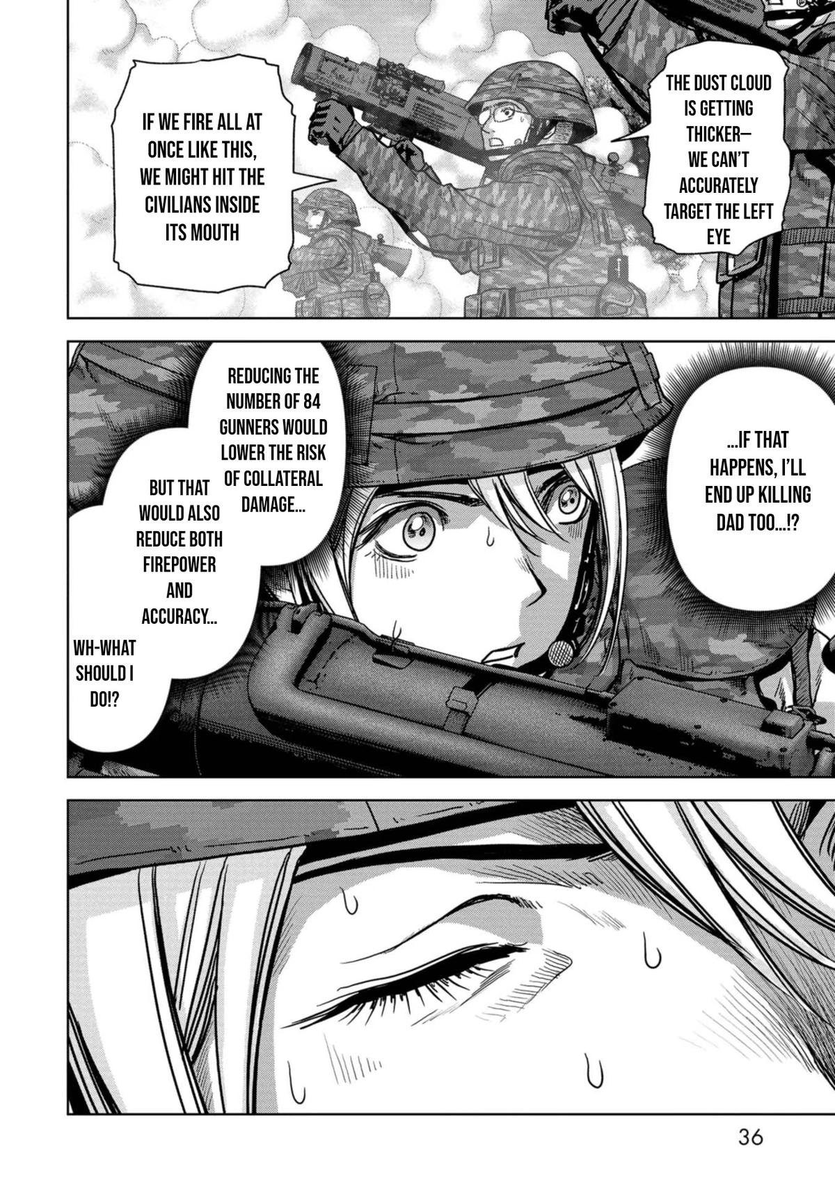Read Kaijuu Jieitai chapter 37 image 36 on Lezhin