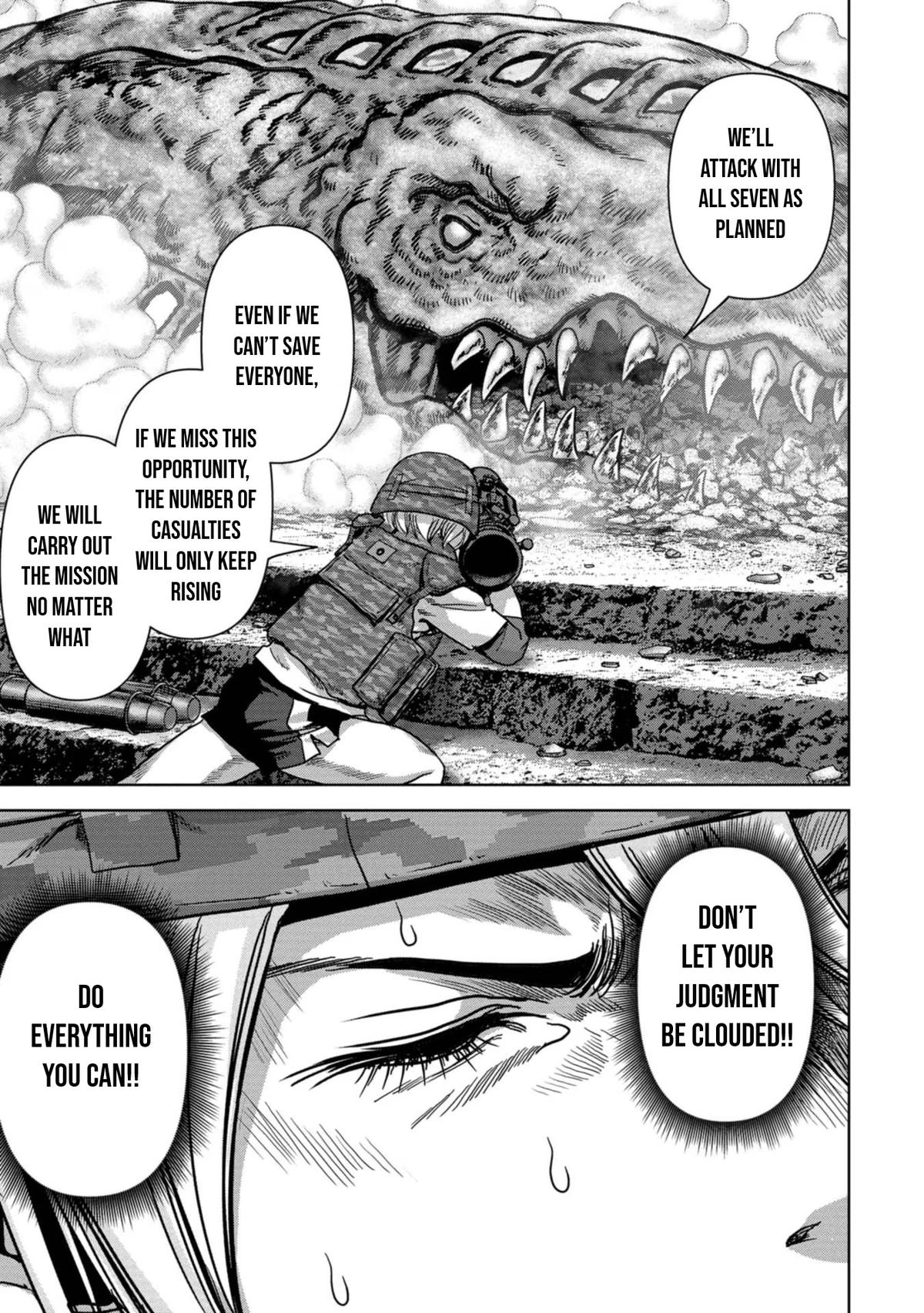 Read Kaijuu Jieitai chapter 37 image 37 on Lezhin