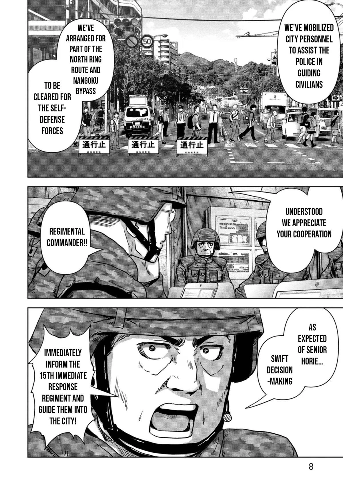 Read Kaijuu Jieitai chapter 37 image 9 on Lezhin
