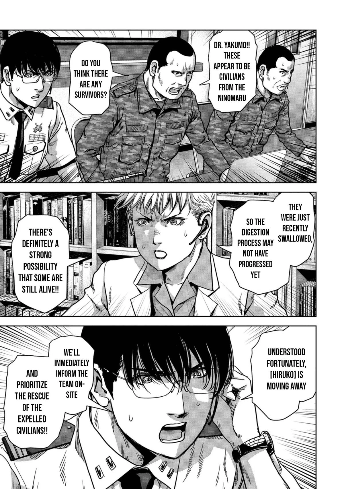 Read Kaijuu Jieitai chapter 38 image 13 on Lezhin