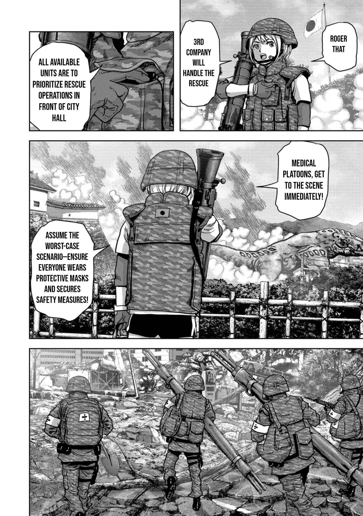 Read Kaijuu Jieitai chapter 38 image 14 on Lezhin