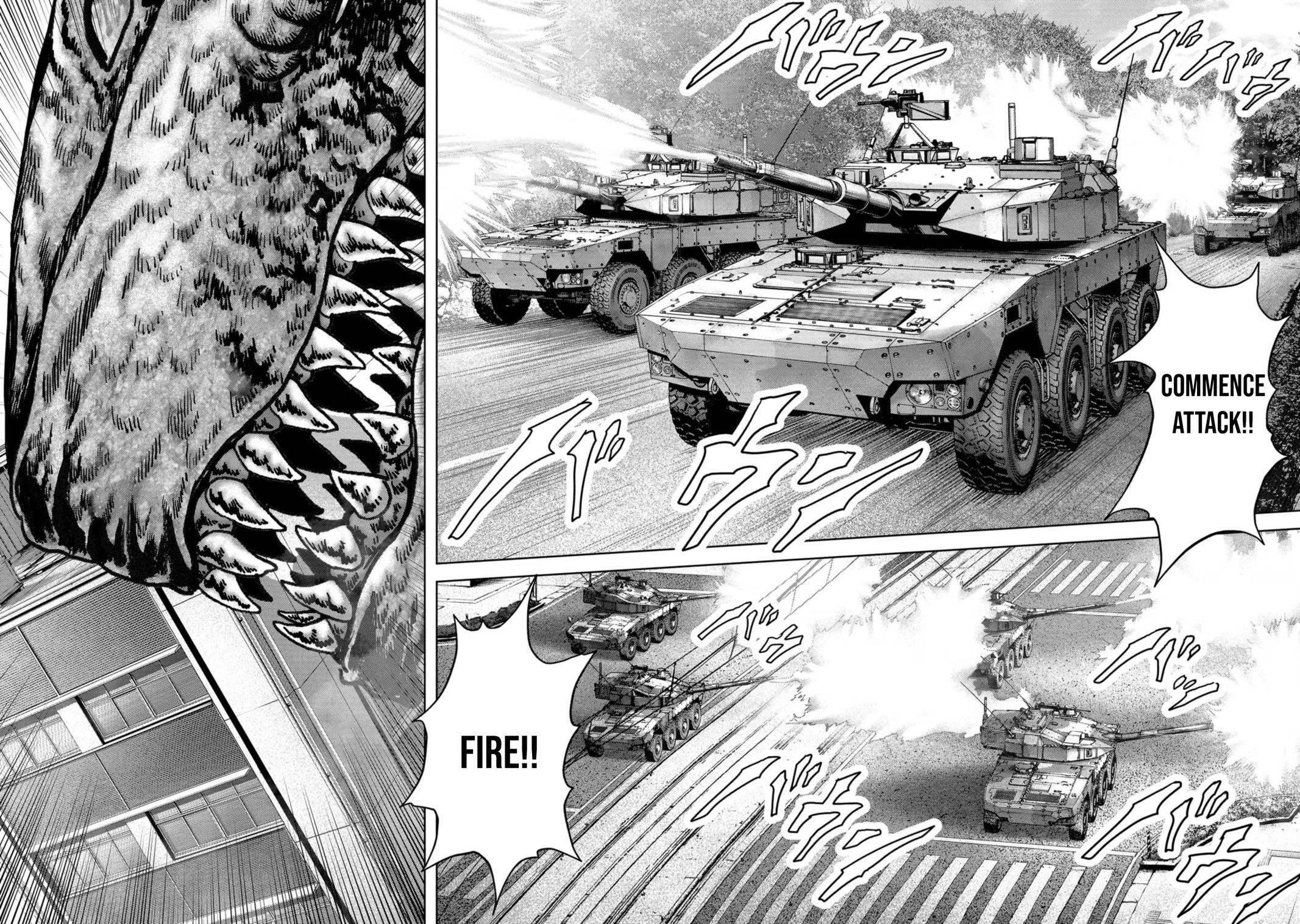 Read Kaijuu Jieitai chapter 38 image 32 on Lezhin