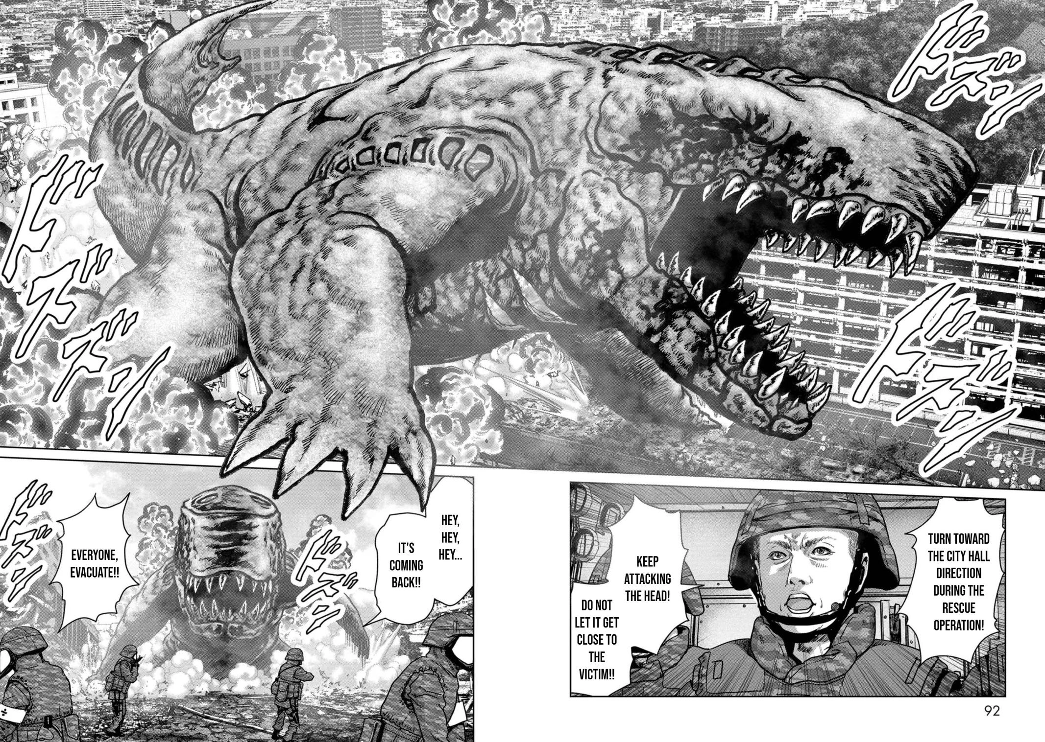 Read Kaijuu Jieitai chapter 38 image 38 on Lezhin