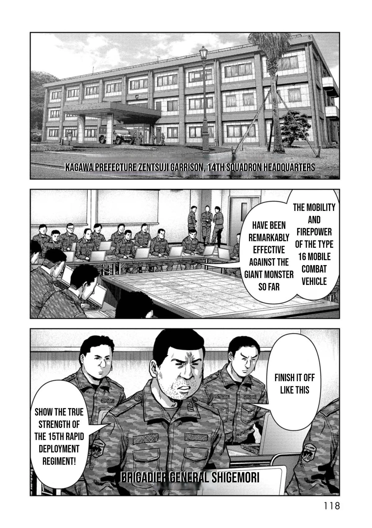 Read Kaijuu Jieitai chapter 39 image 7 on Lezhin