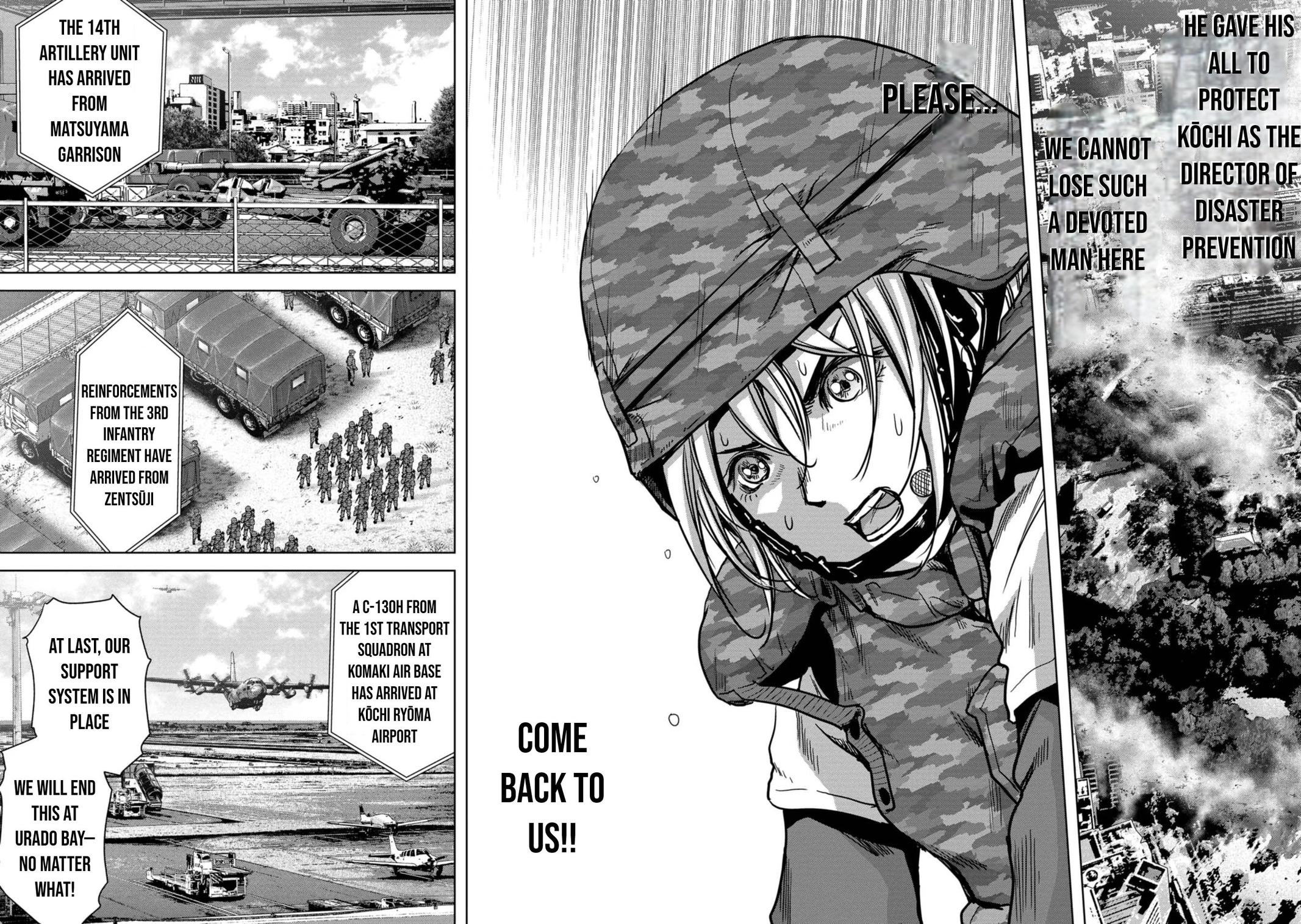 Read Kaijuu Jieitai chapter 40 image 38 on Lezhin