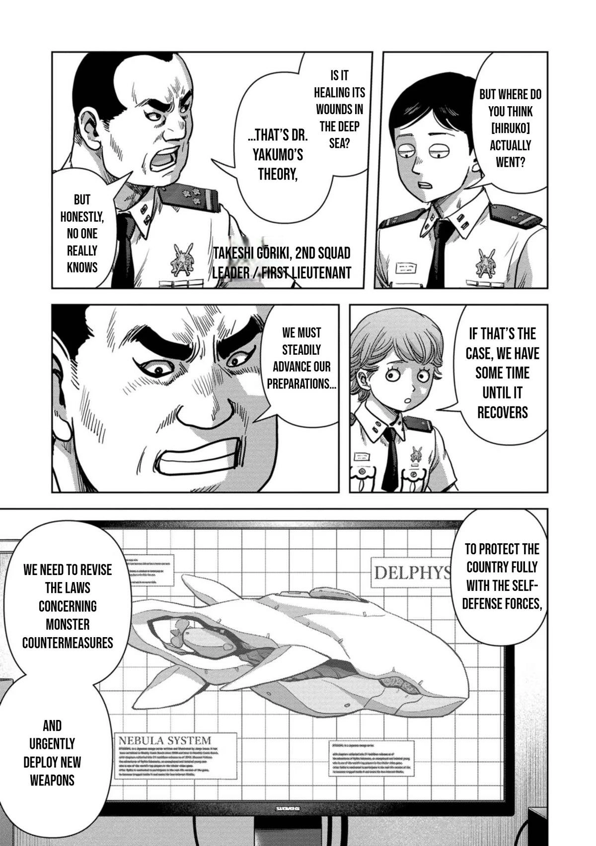 Read Kaijuu Jieitai chapter 41 image 38 on Lezhin