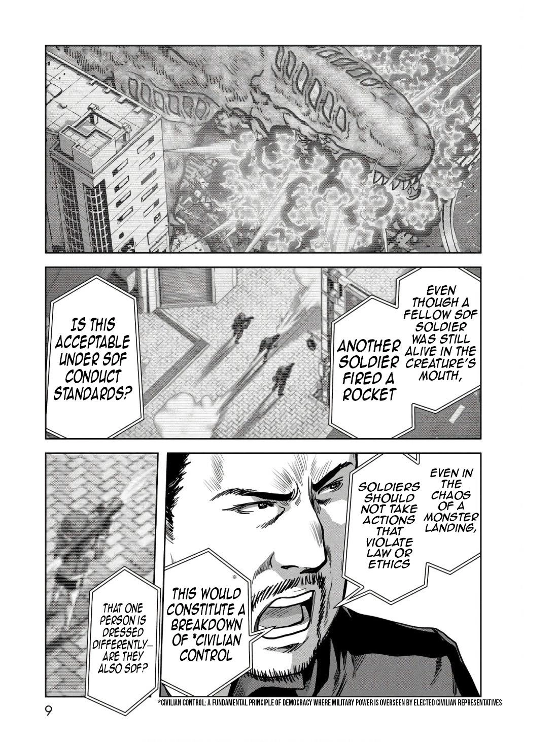 Read Kaijuu Jieitai chapter 45 image 10 on Lezhin