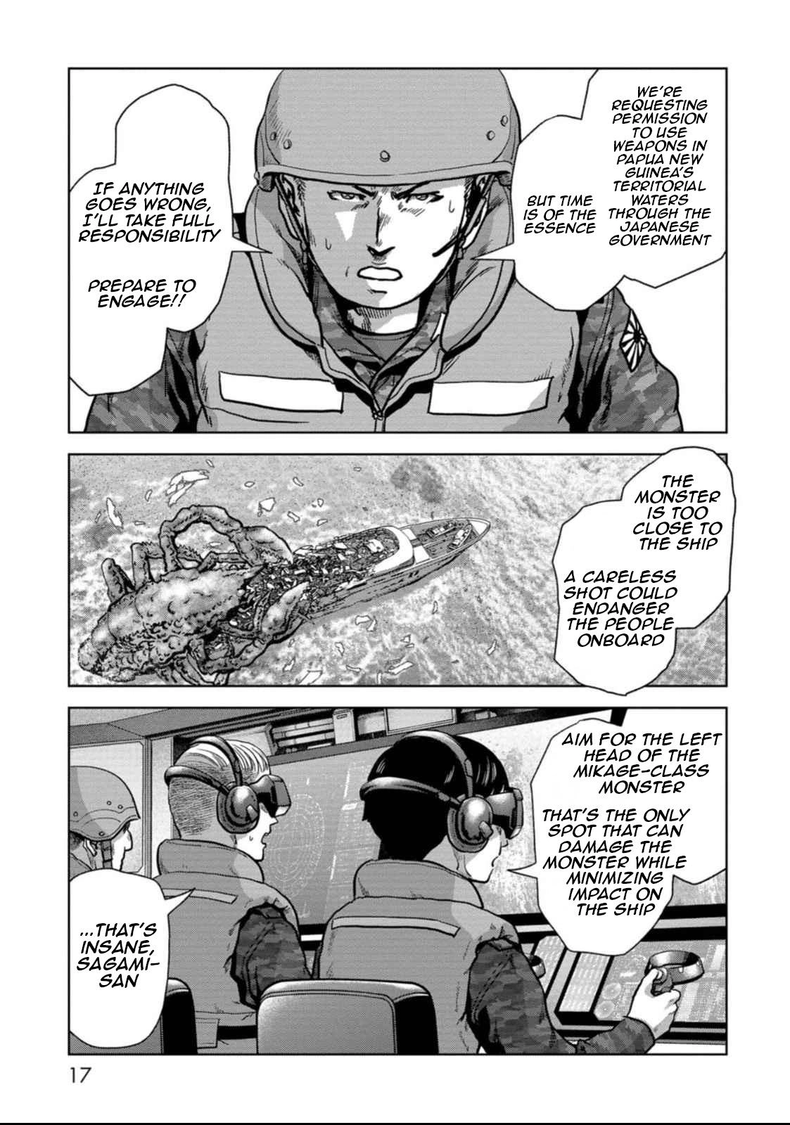 Read Kaijuu Jieitai chapter 49 image 18 on Lezhin
