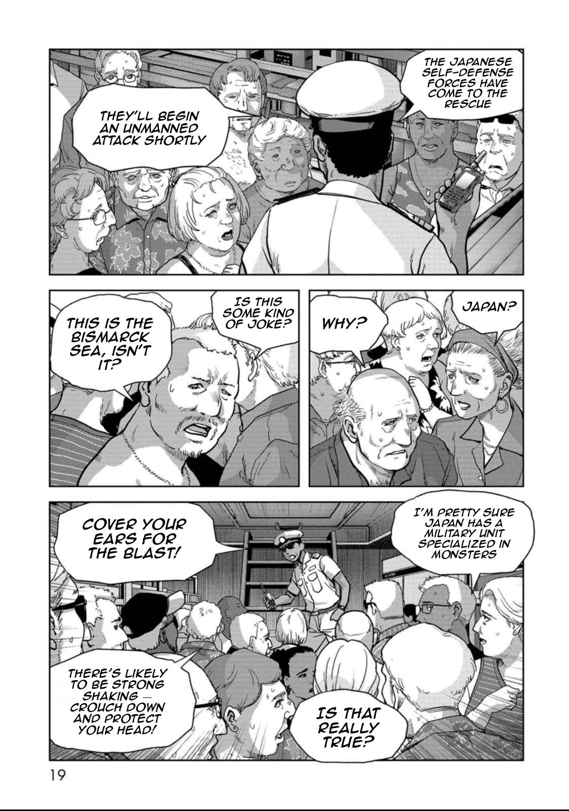 Read Kaijuu Jieitai chapter 49 image 20 on Lezhin