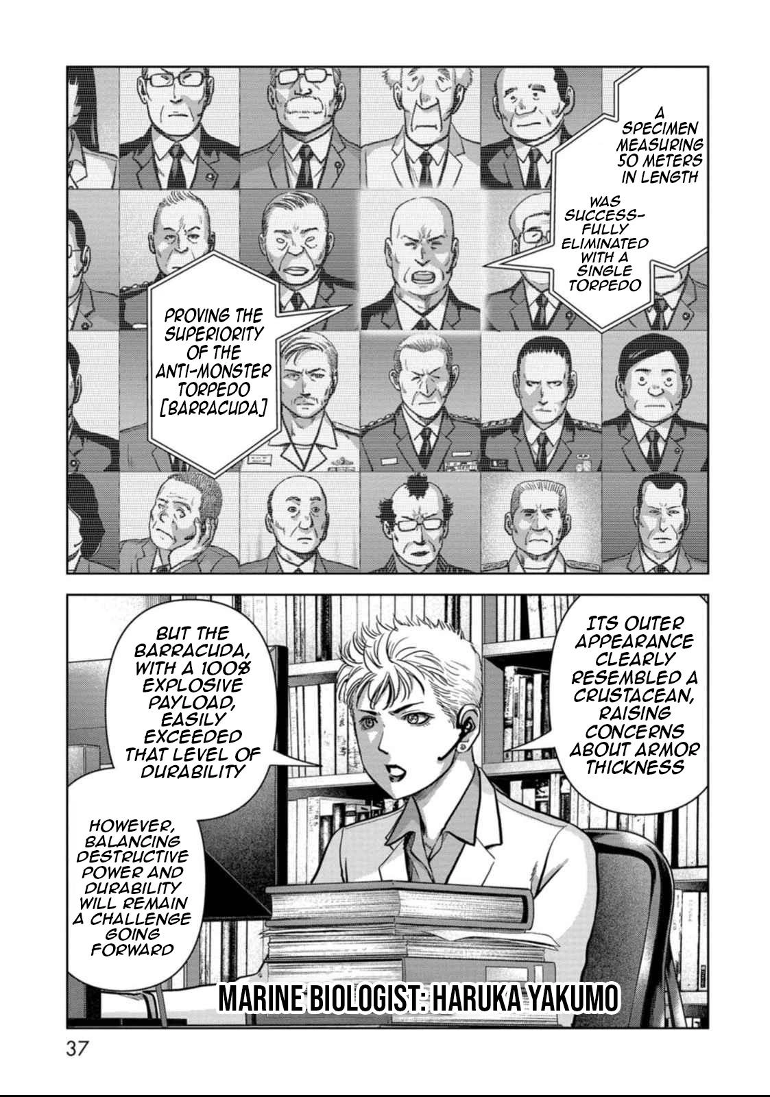 Read Kaijuu Jieitai chapter 49 image 38 on Lezhin