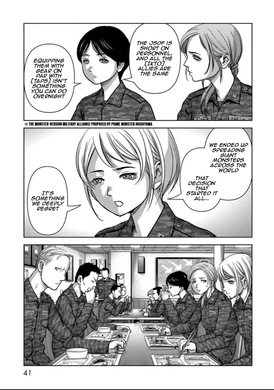 Read Kaijuu Jieitai chapter 49 image 42 on Lezhin