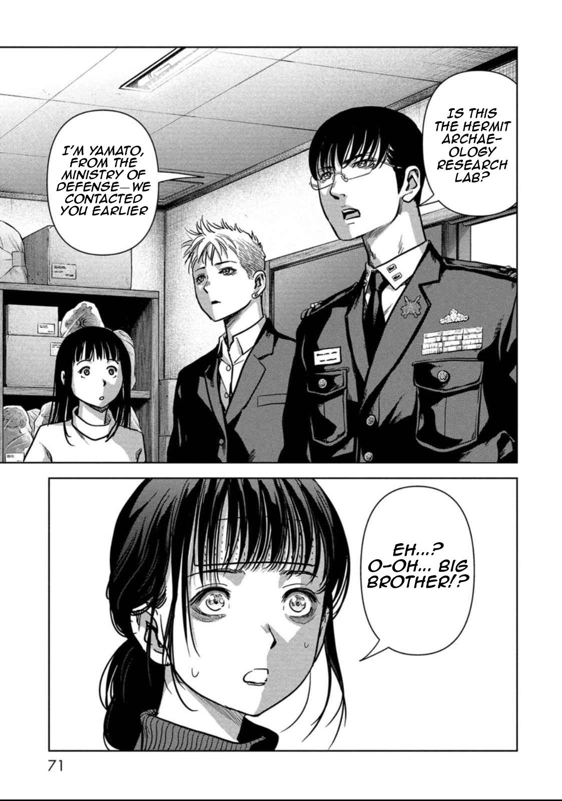 Read Kaijuu Jieitai chapter 49 image 72 on Lezhin