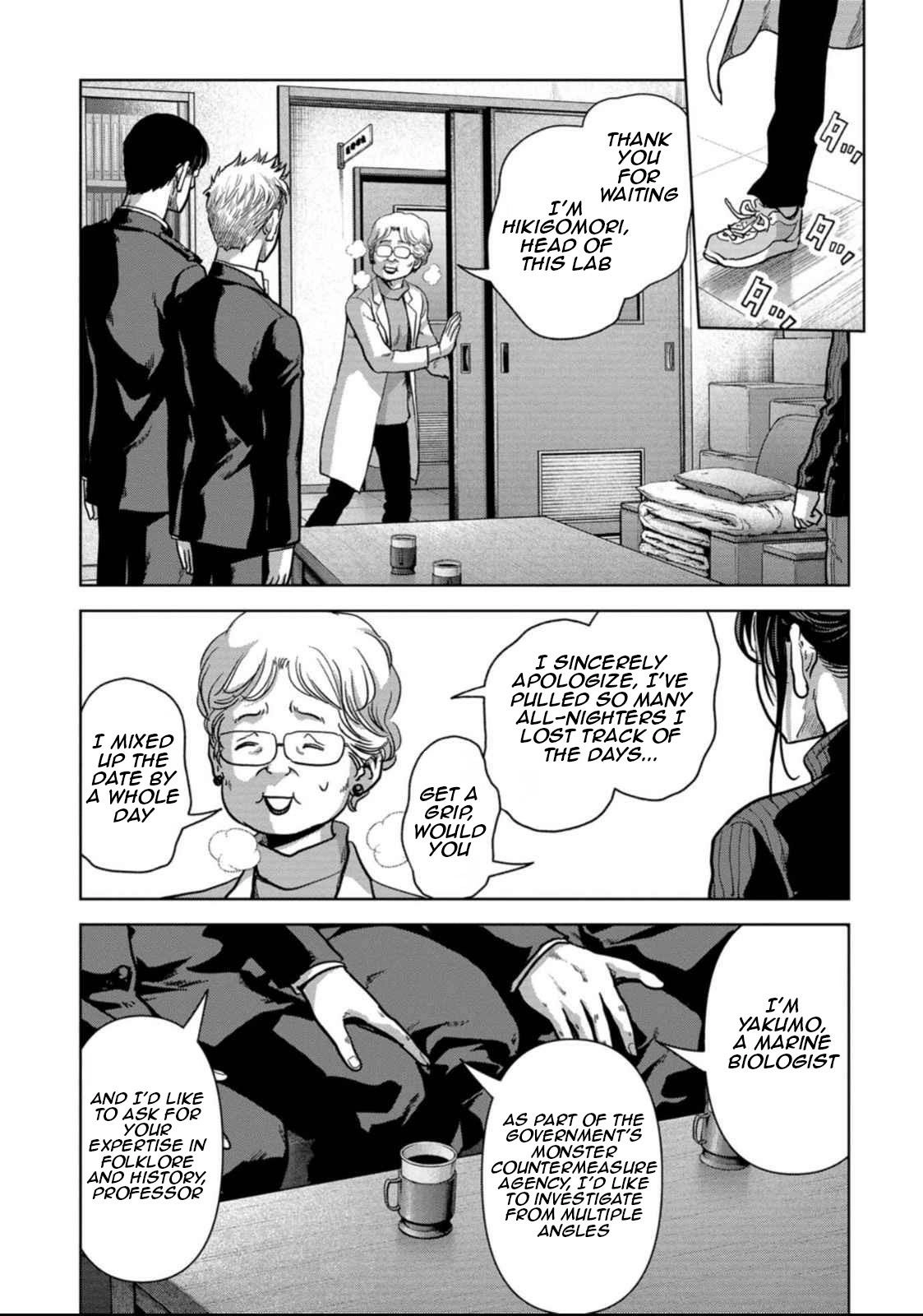 Read Kaijuu Jieitai chapter 50 image 8 on Lezhin