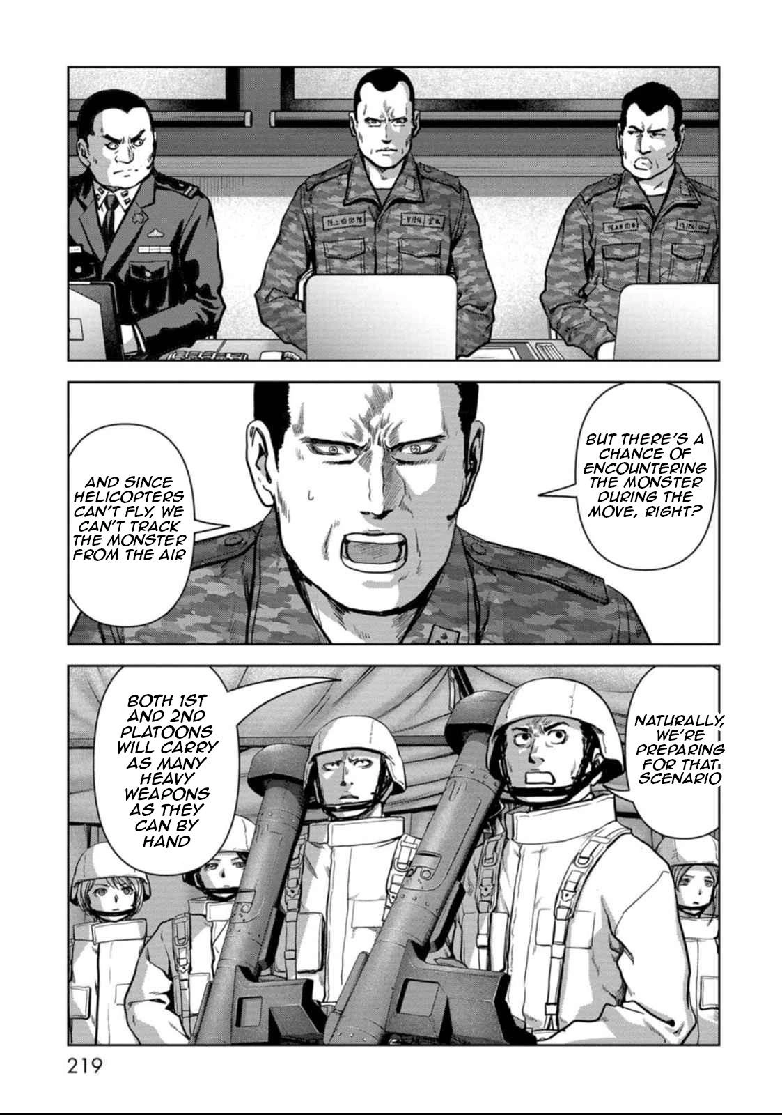 Read Kaijuu Jieitai chapter 51 image 73 on Lezhin