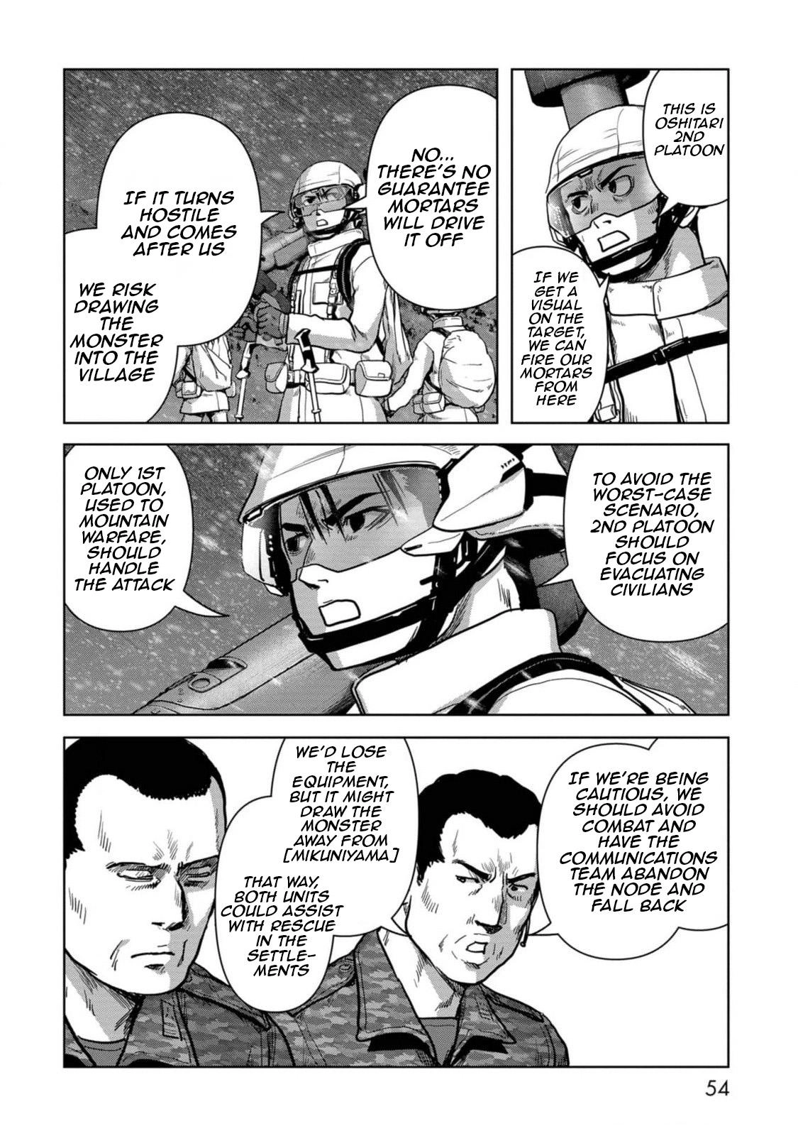 Read Kaijuu Jieitai chapter 52 image 53 on Lezhin