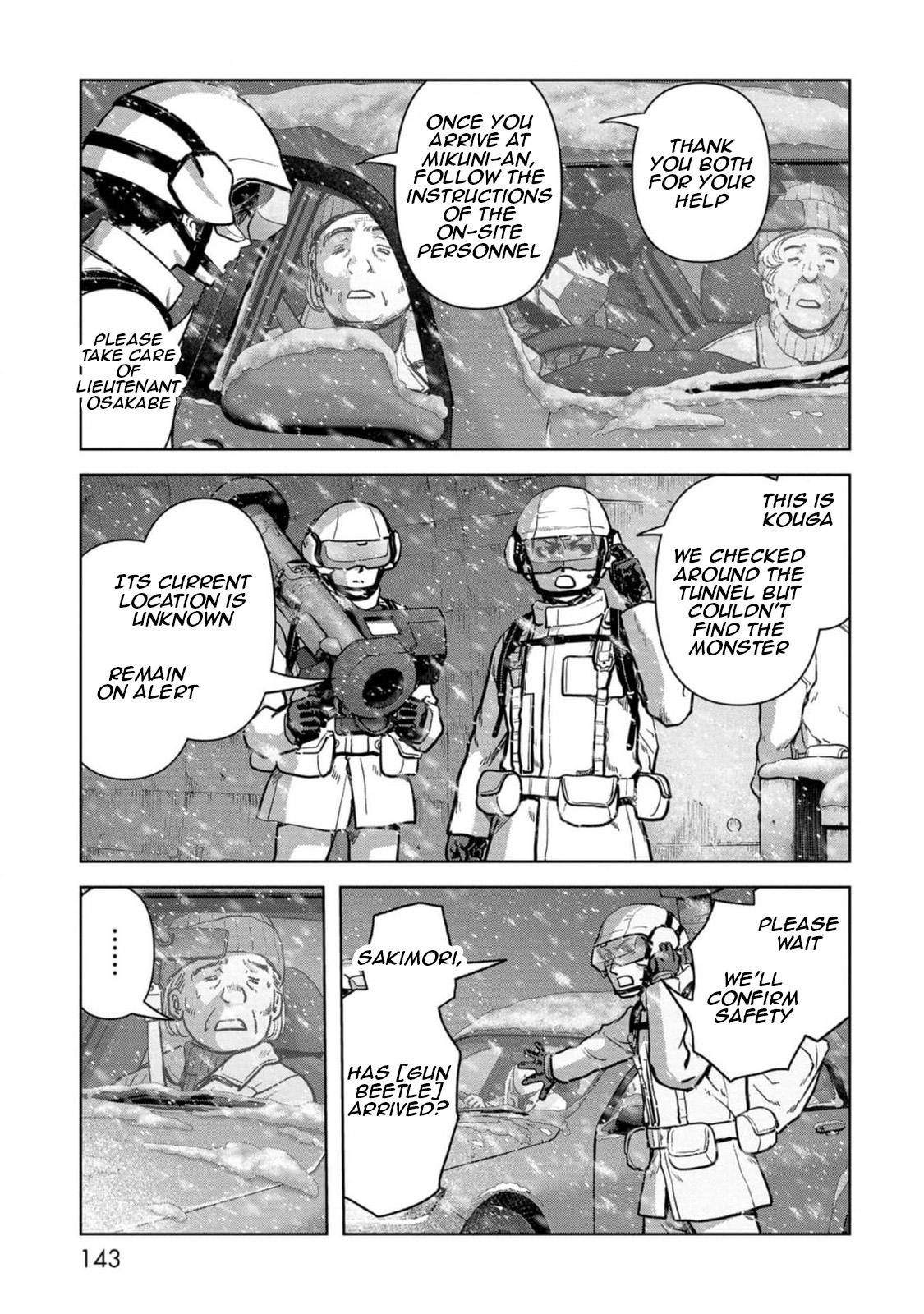 Read Kaijuu Jieitai chapter 53 image 61 on Lezhin