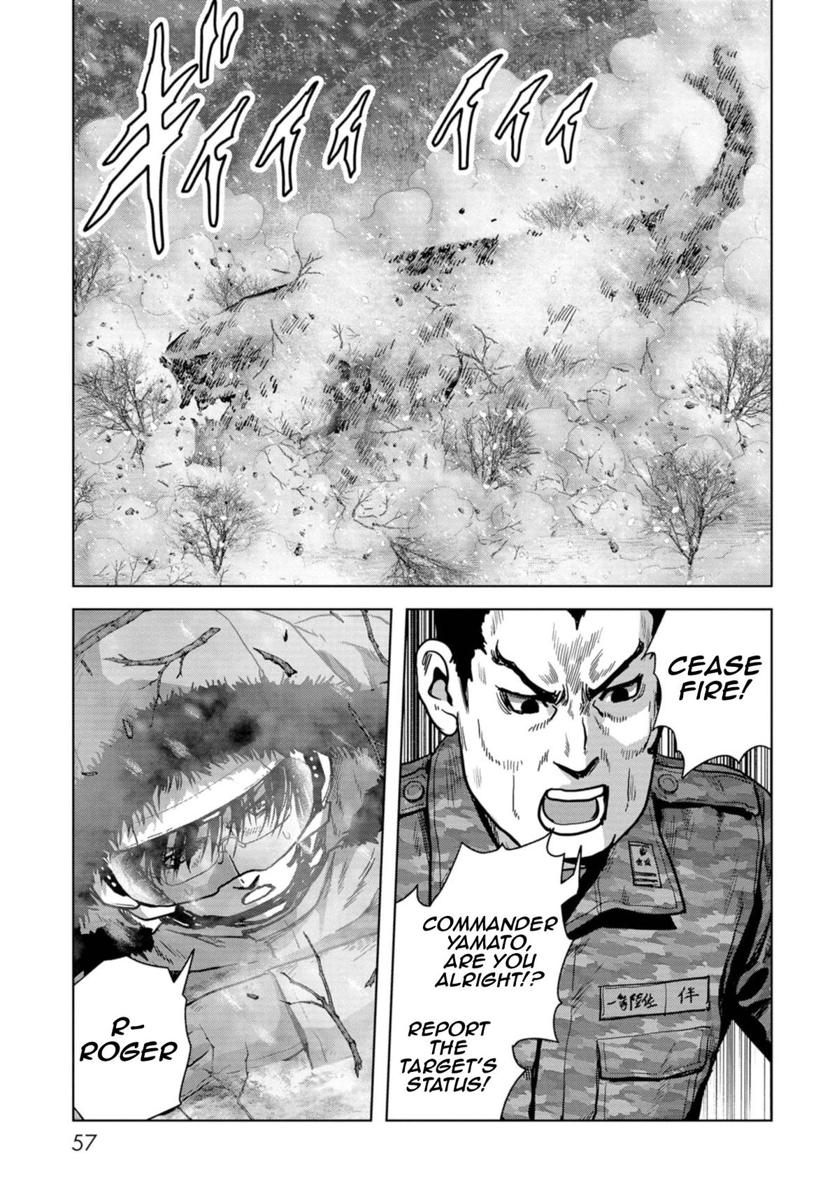 Read Kaijuu Jieitai chapter 55 image 57 on Lezhin