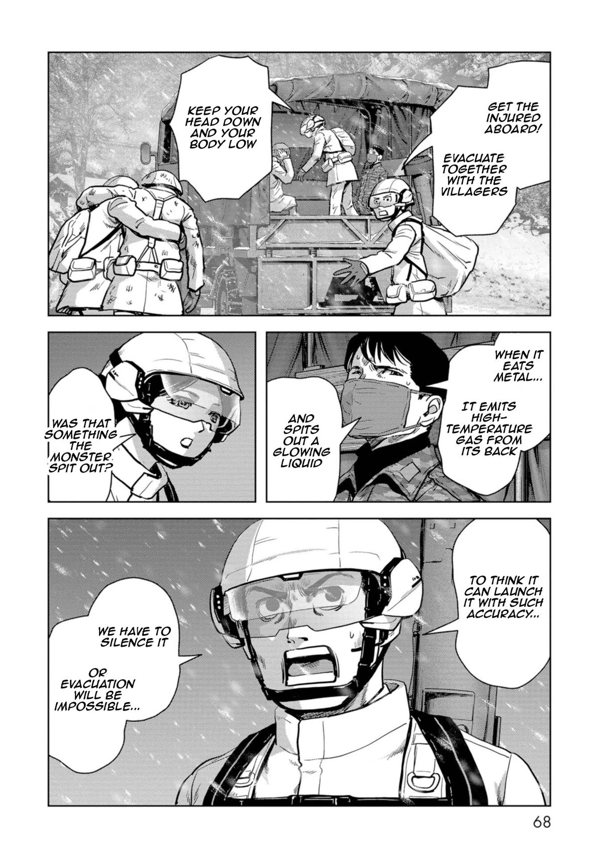 Read Kaijuu Jieitai chapter 55 image 68 on Lezhin