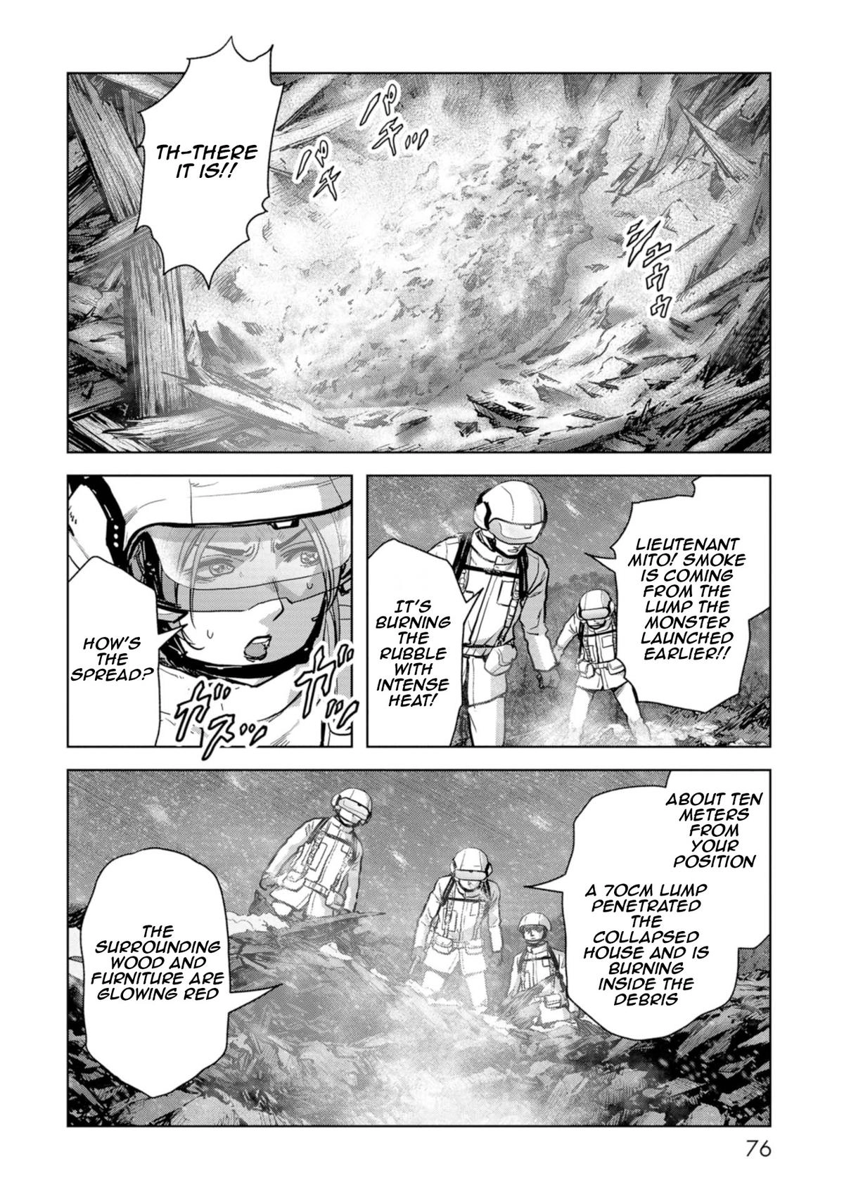 Read Kaijuu Jieitai chapter 55 image 76 on Lezhin