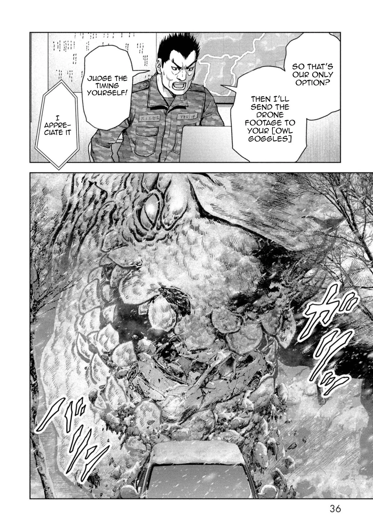 Read Kaijuu Jieitai chapter 58 image 38 on Lezhin