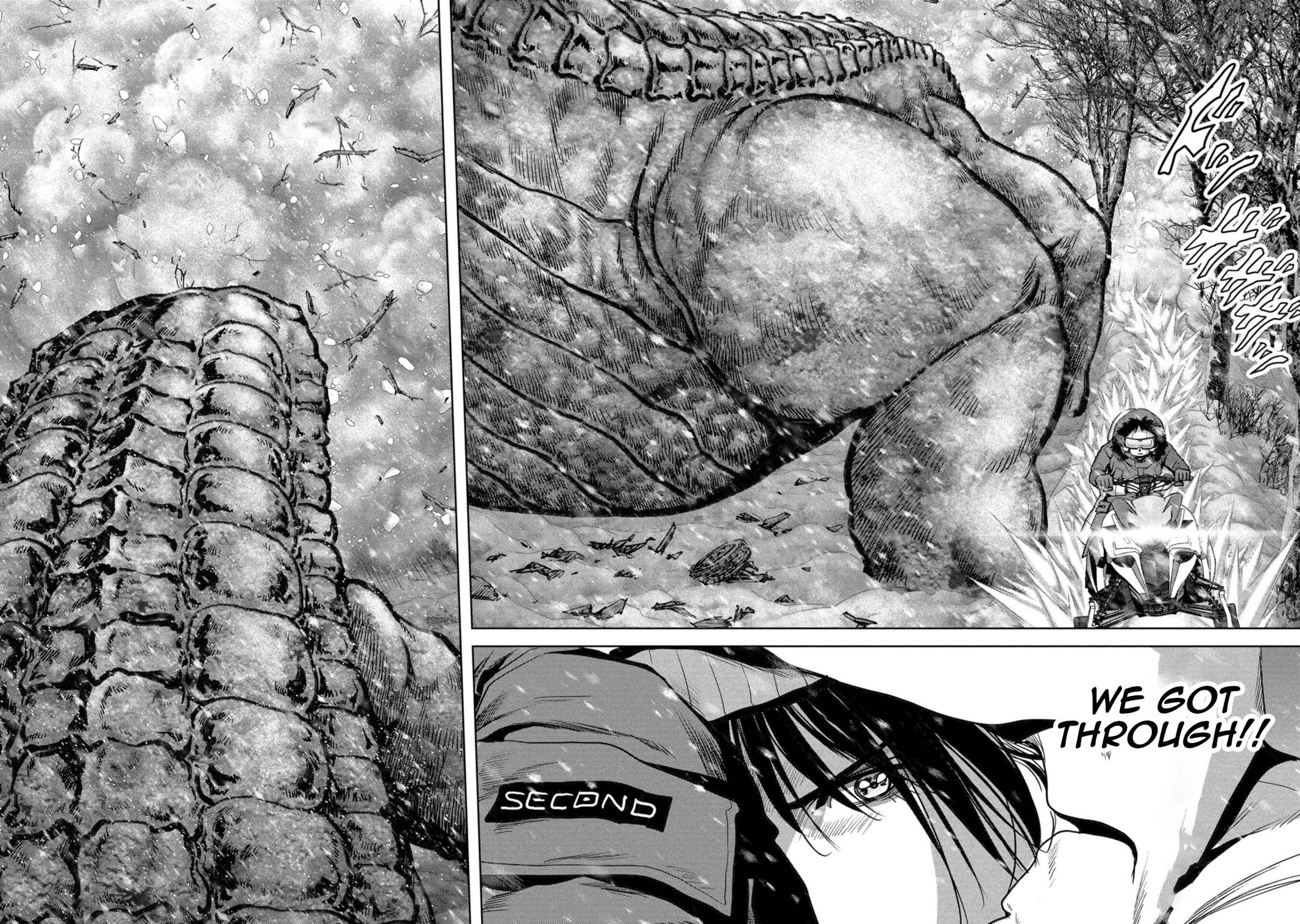 Read Kaijuu Jieitai chapter 58 image 54 on Lezhin